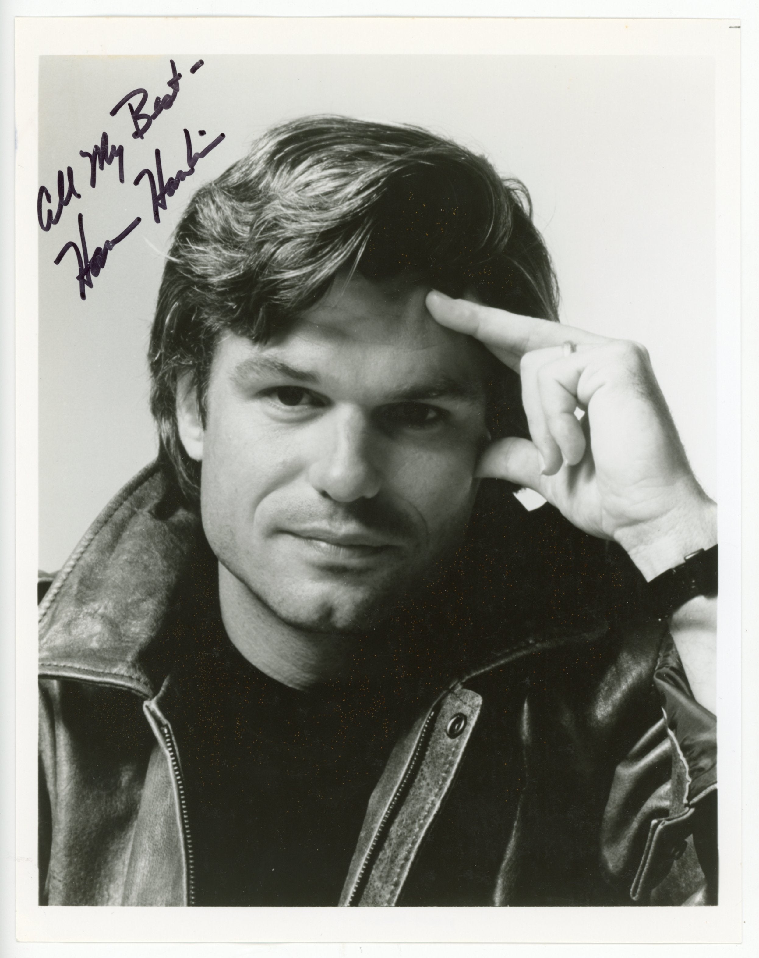 Harry Hamlin Clash Of The Titans Autographed Signed 8x10 Photo AMCo COA