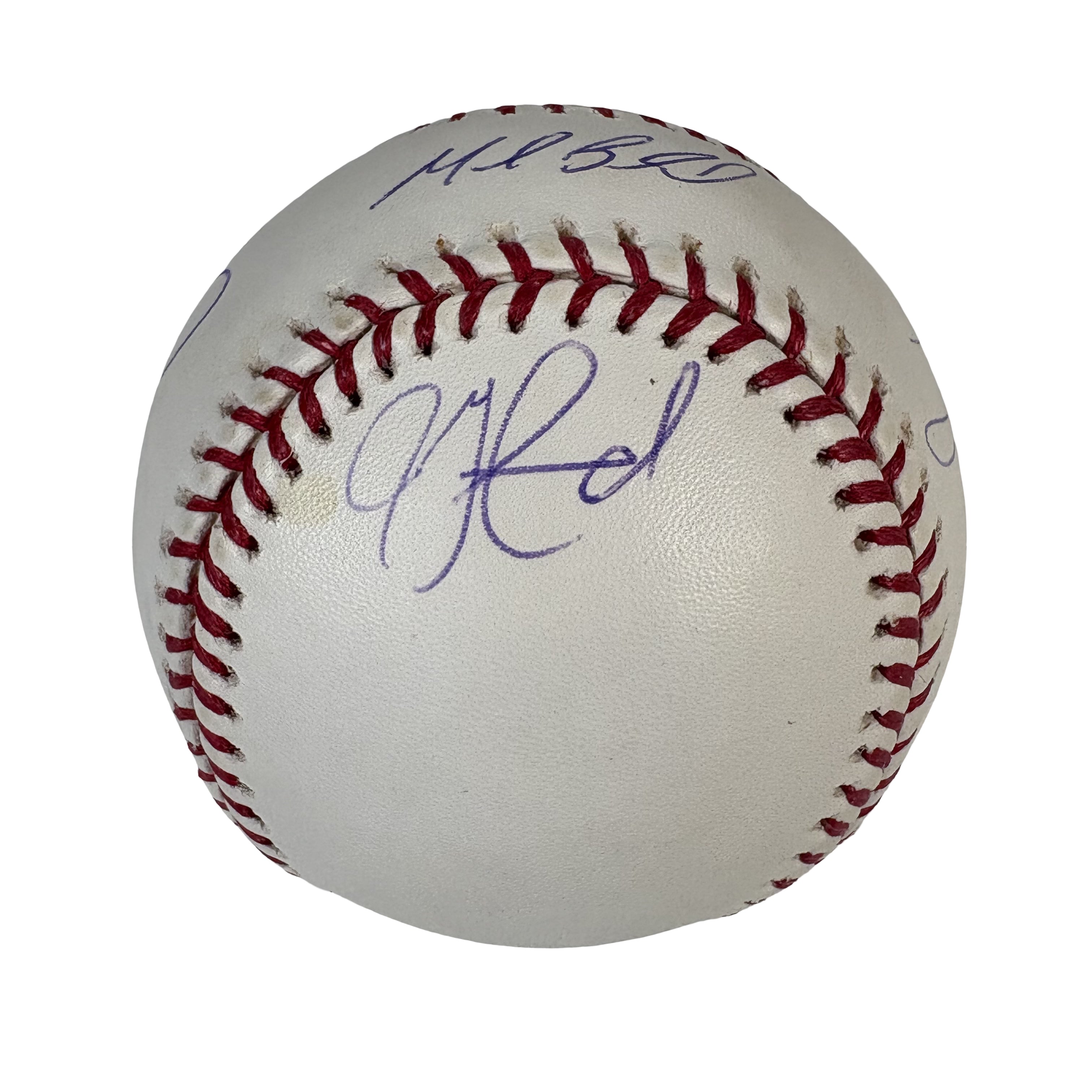 Mark Buehrle Contreras Garland Garcia World Series Autographed Signed Baseball Schwartz 