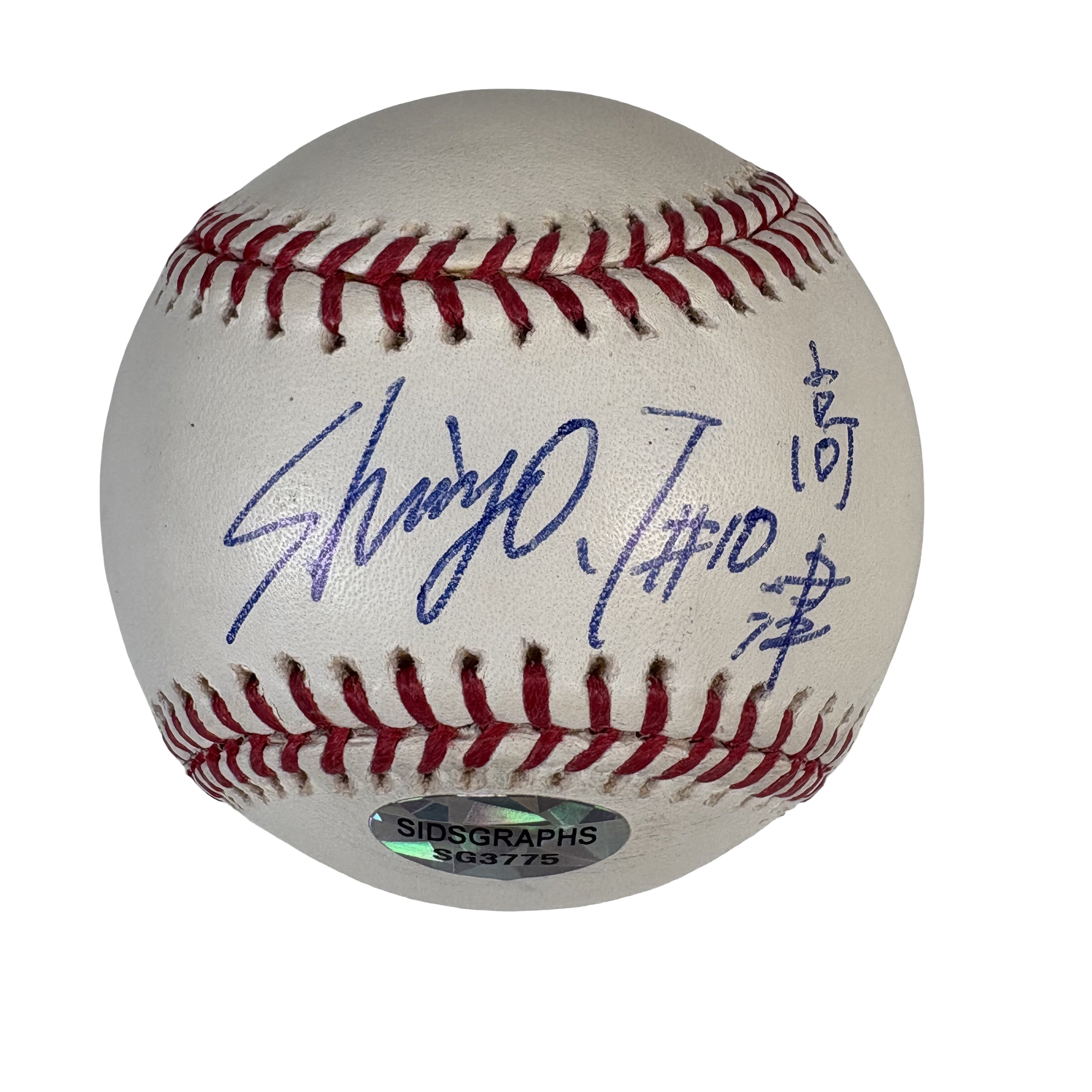 Shingo Takatsu Chicago White Sox Autographed Signed Baseball Sidsgraphs 
