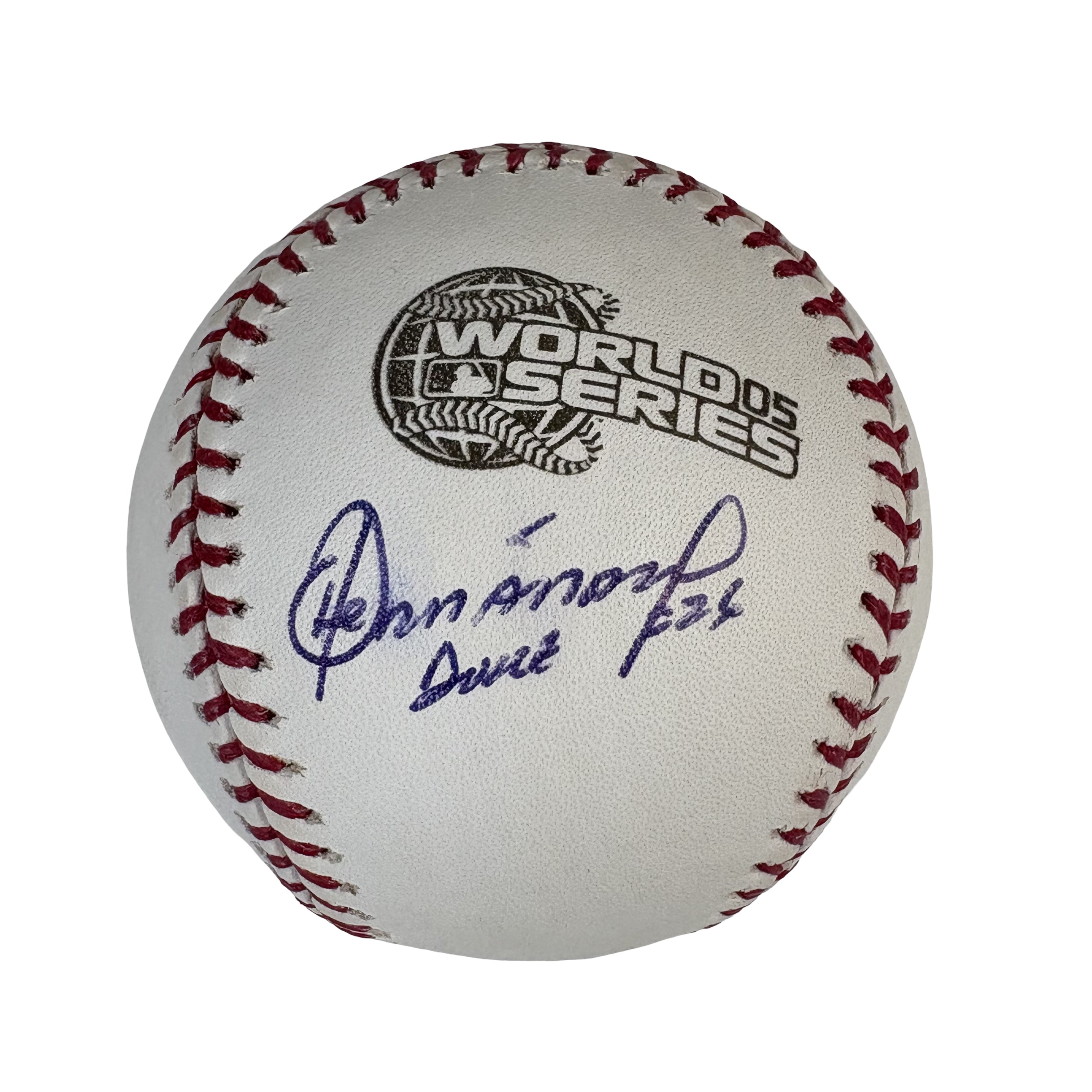 Orlando Hernandez 2005 World Series White Sox Autographed Signed Baseball Sidsgraphs 