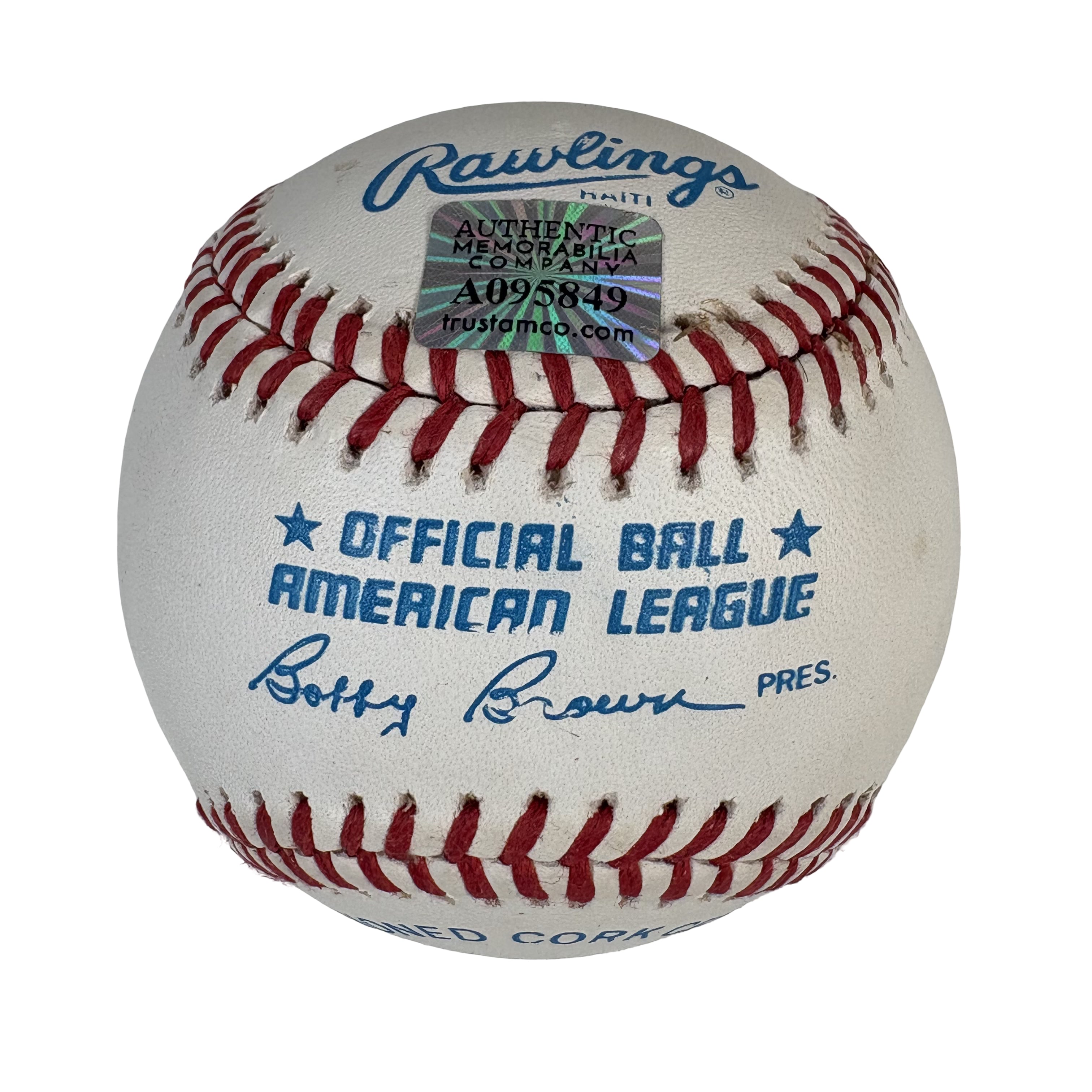 Ozzie Guillen Chicago White Sox Autographed Signed Baseball AMCo COA