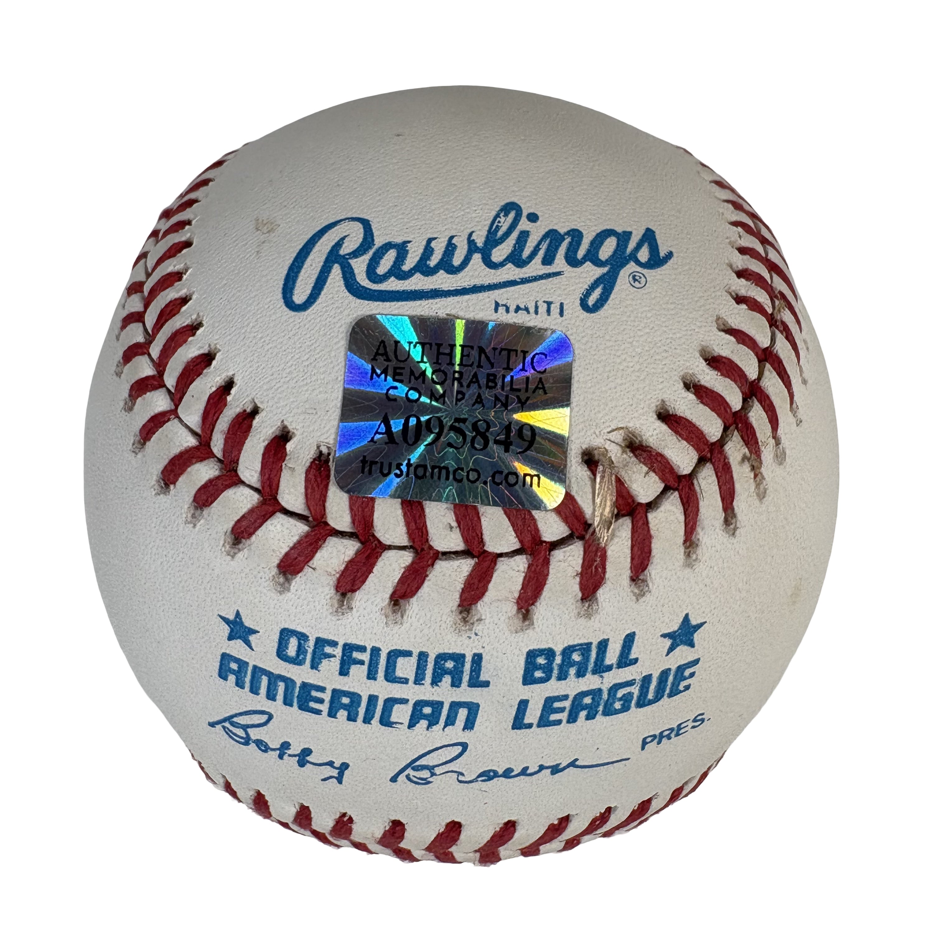 Ozzie Guillen Chicago White Sox Autographed Signed Baseball AMCo COA