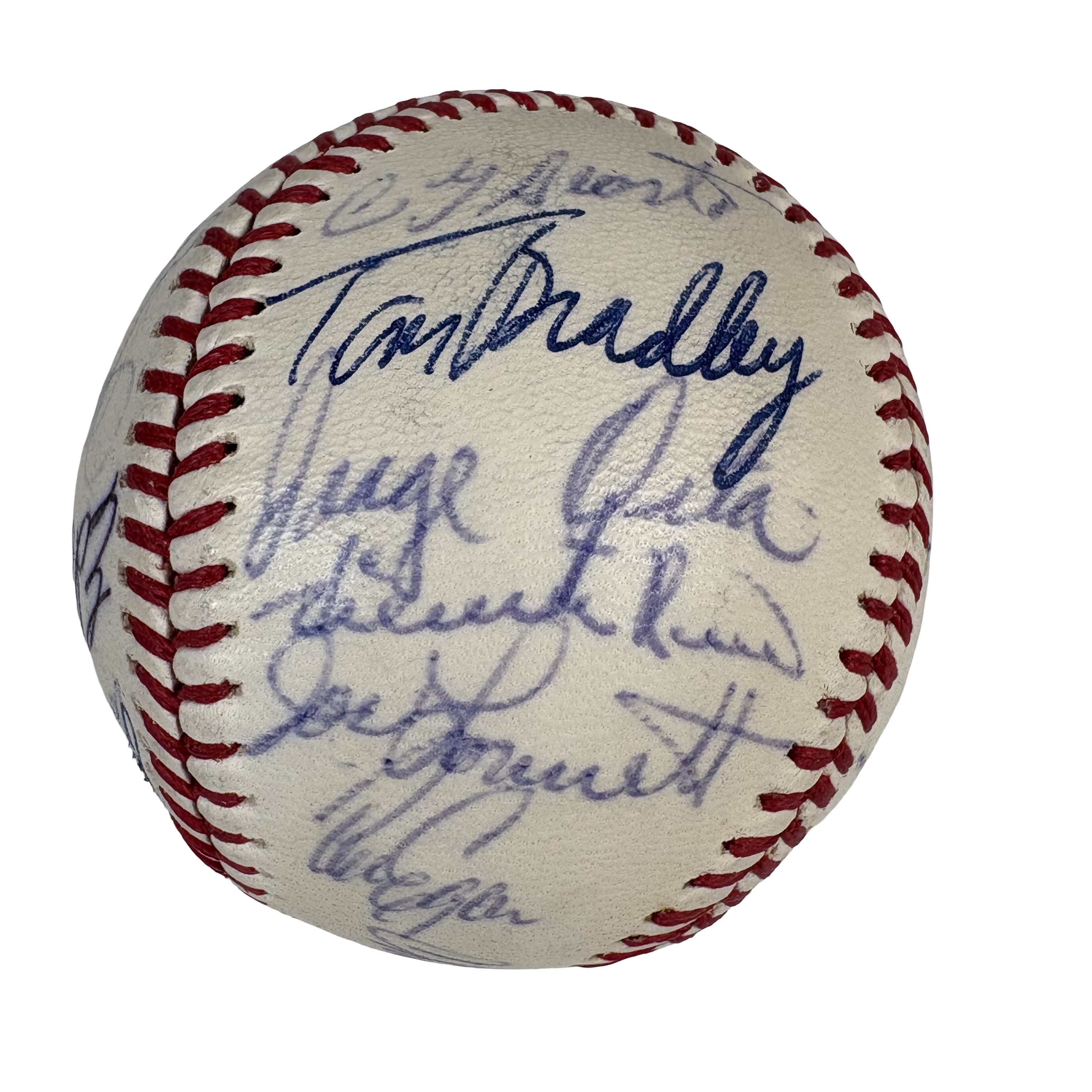 1972 Chicago White Sox Team Autographed Signed Baseball AMCo LOA