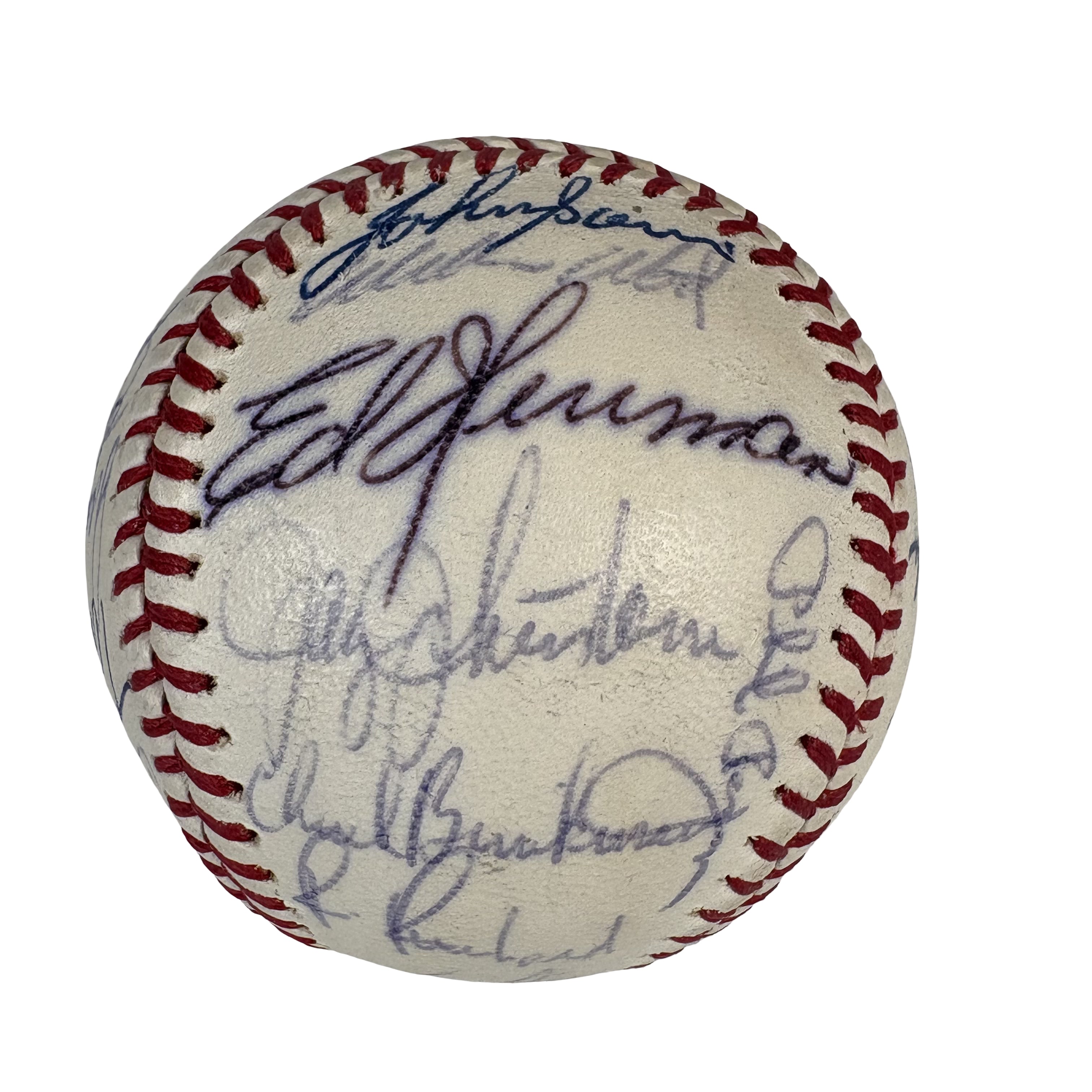 1972 Chicago White Sox Team Autographed Signed Baseball AMCo LOA