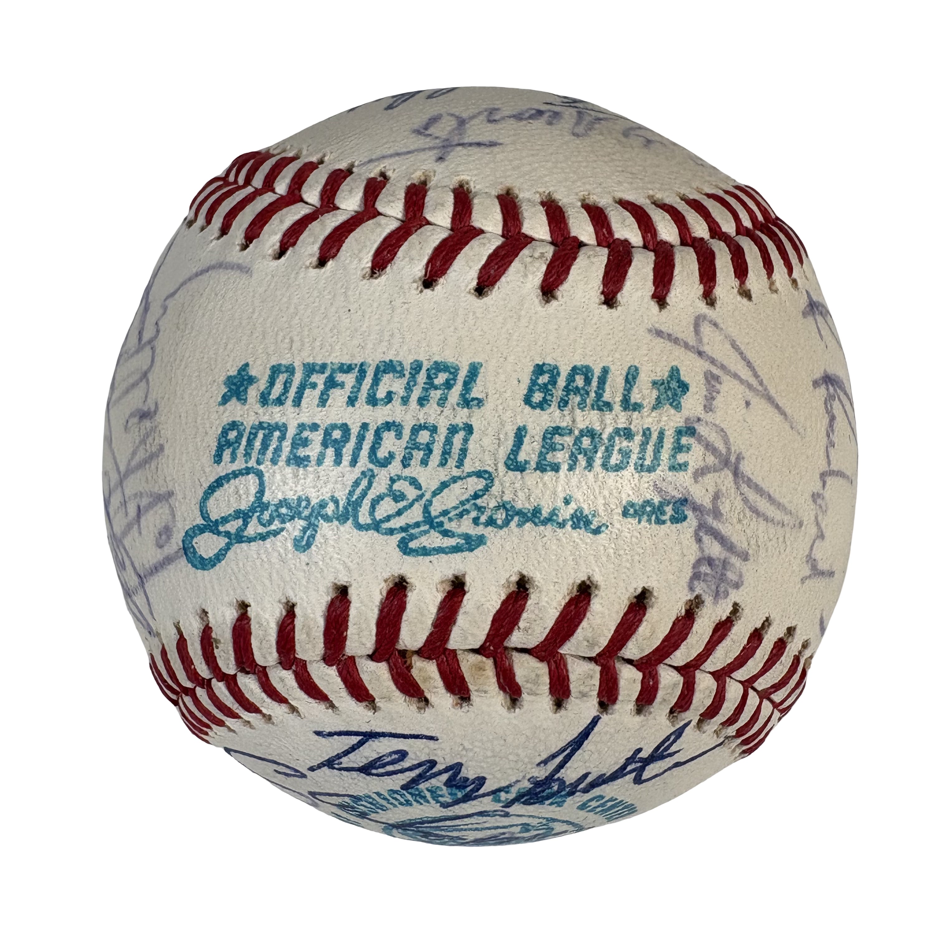 1972 Chicago White Sox Team Autographed Signed Baseball AMCo LOA