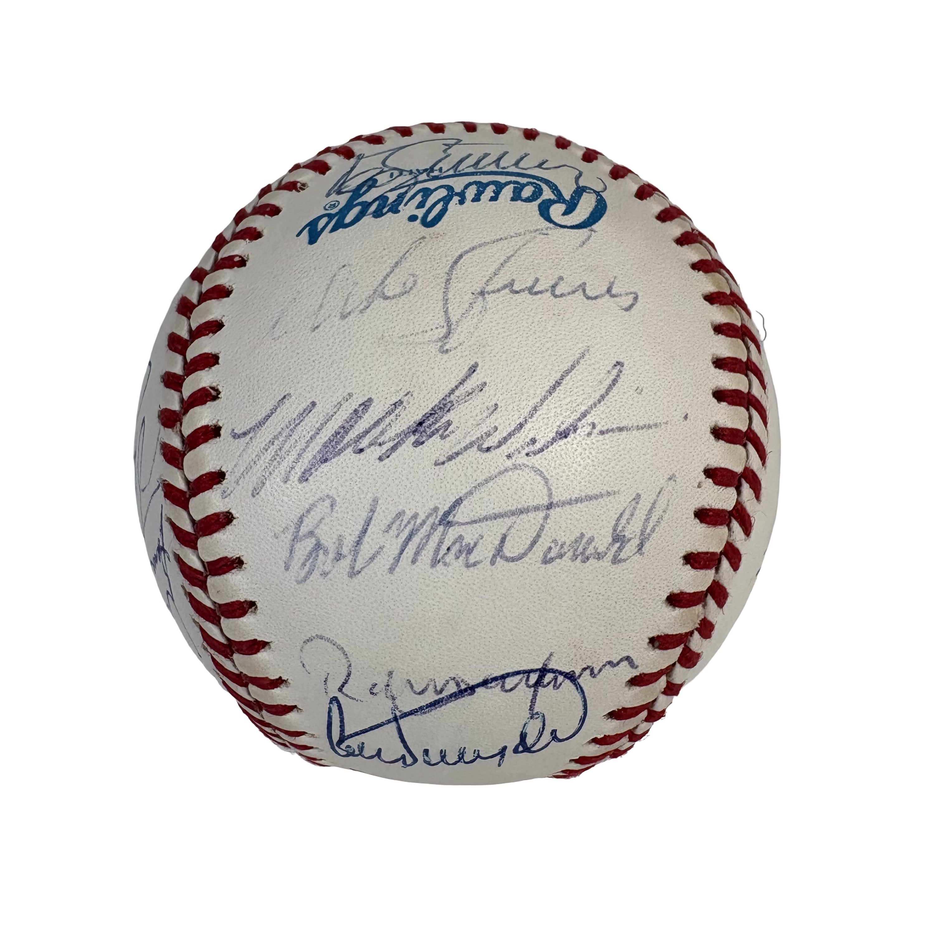 1991 Toronto Blue Jays Team Autographed Signed Baseball AMCo LOA