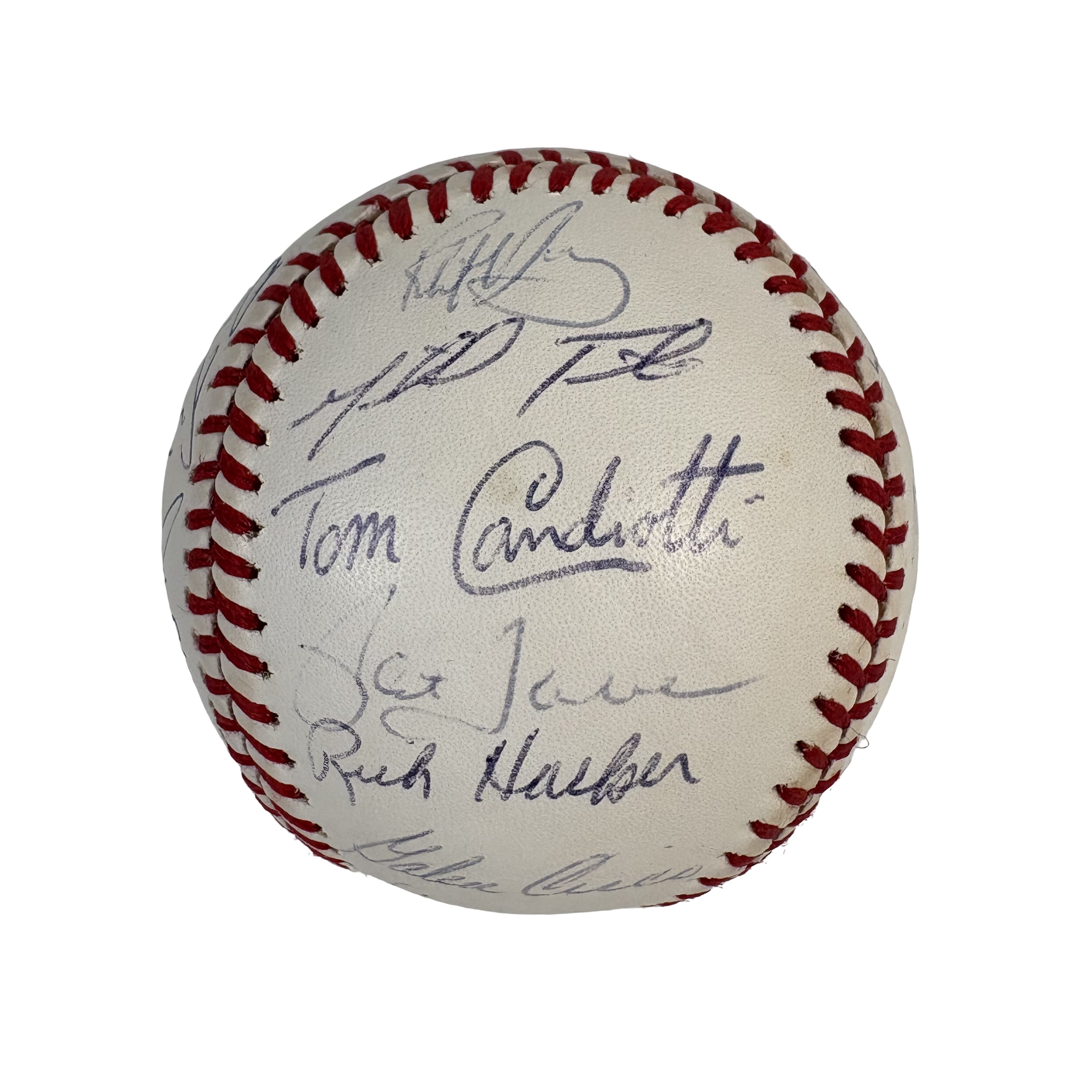 1991 Toronto Blue Jays Team Autographed Signed Baseball AMCo LOA