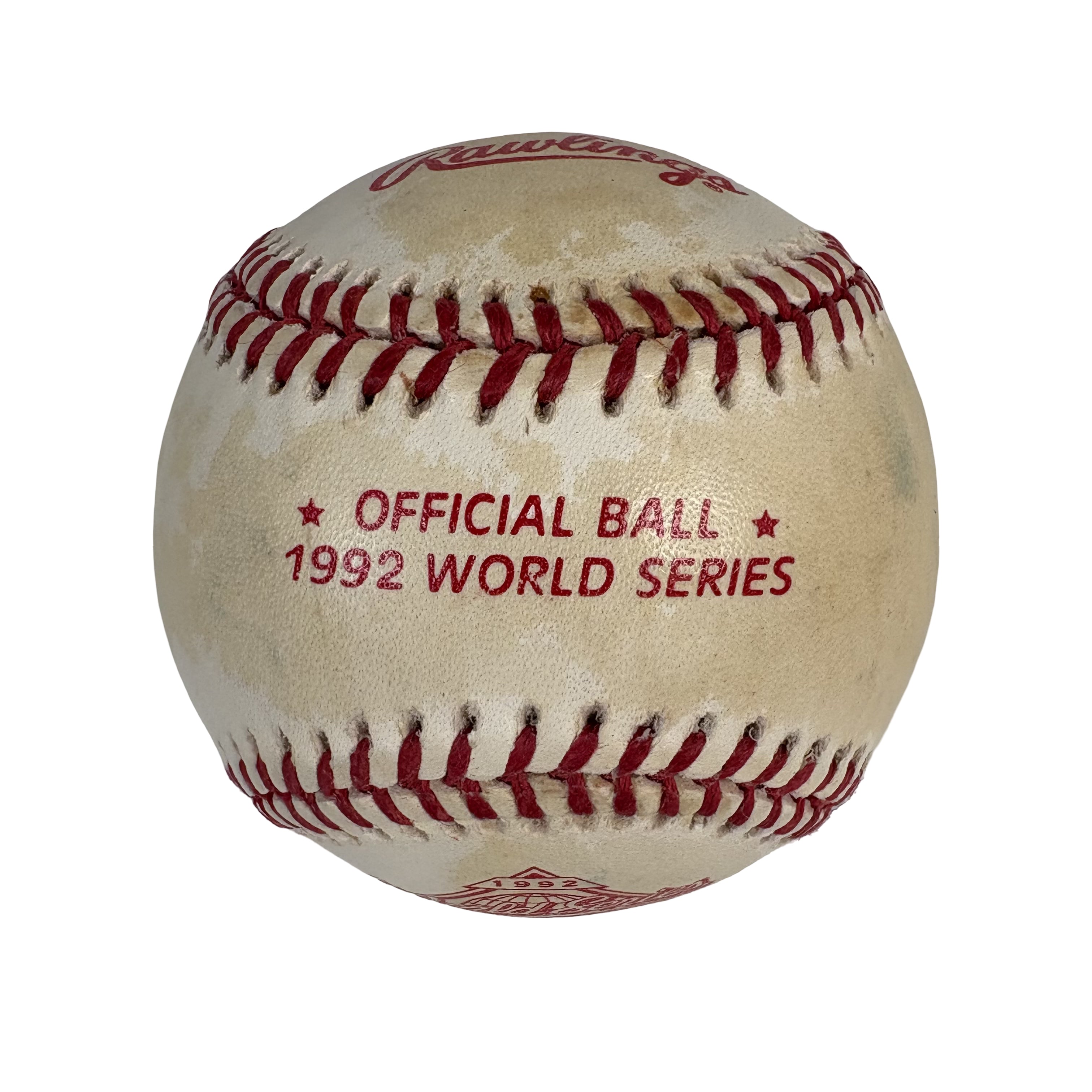 Roberto Alomar 1992 World Series Blue Jays Autographed Signed Baseball AMCo COA