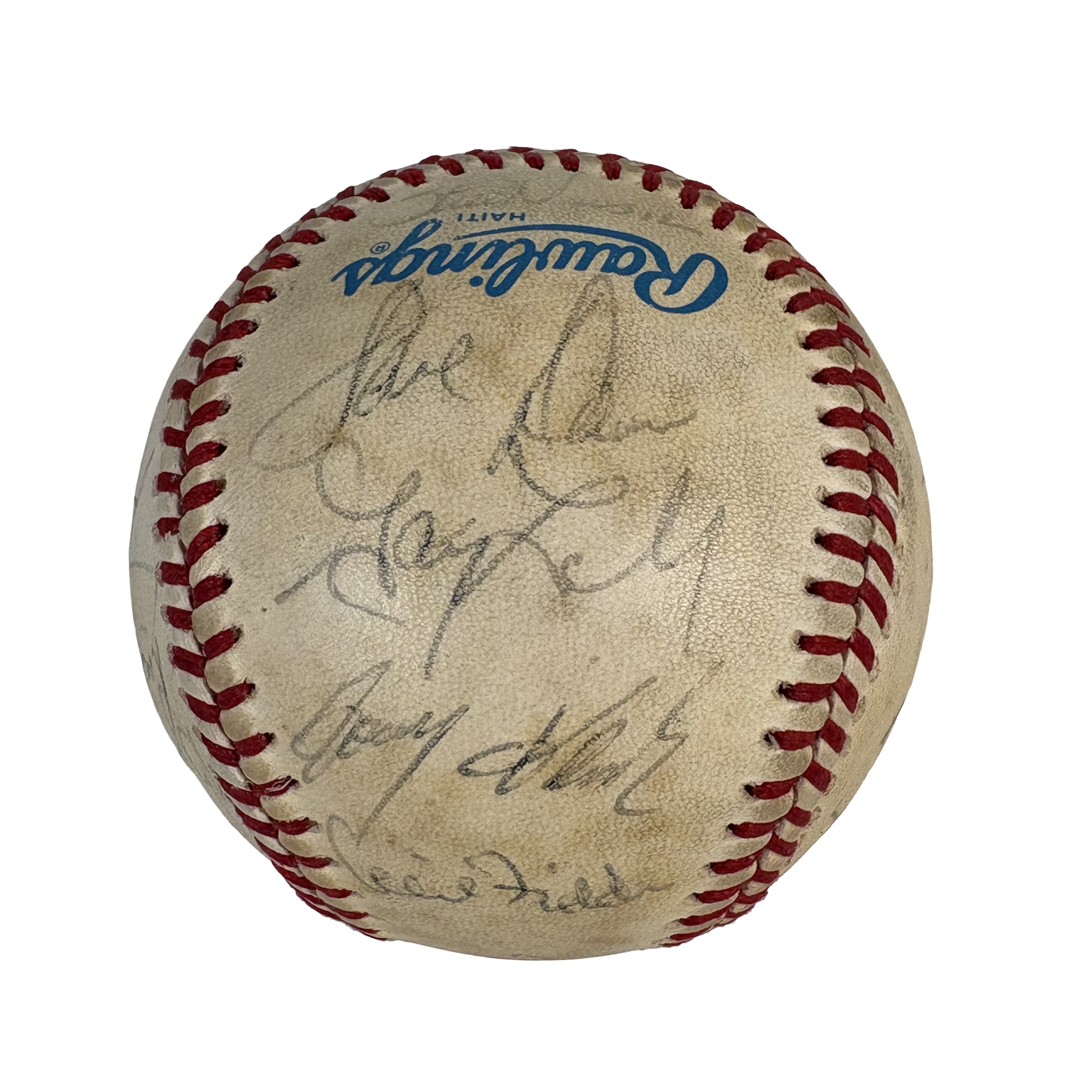1985 Toronto Blue Jays Team Autographed Signed Baseball AMCo LOA
