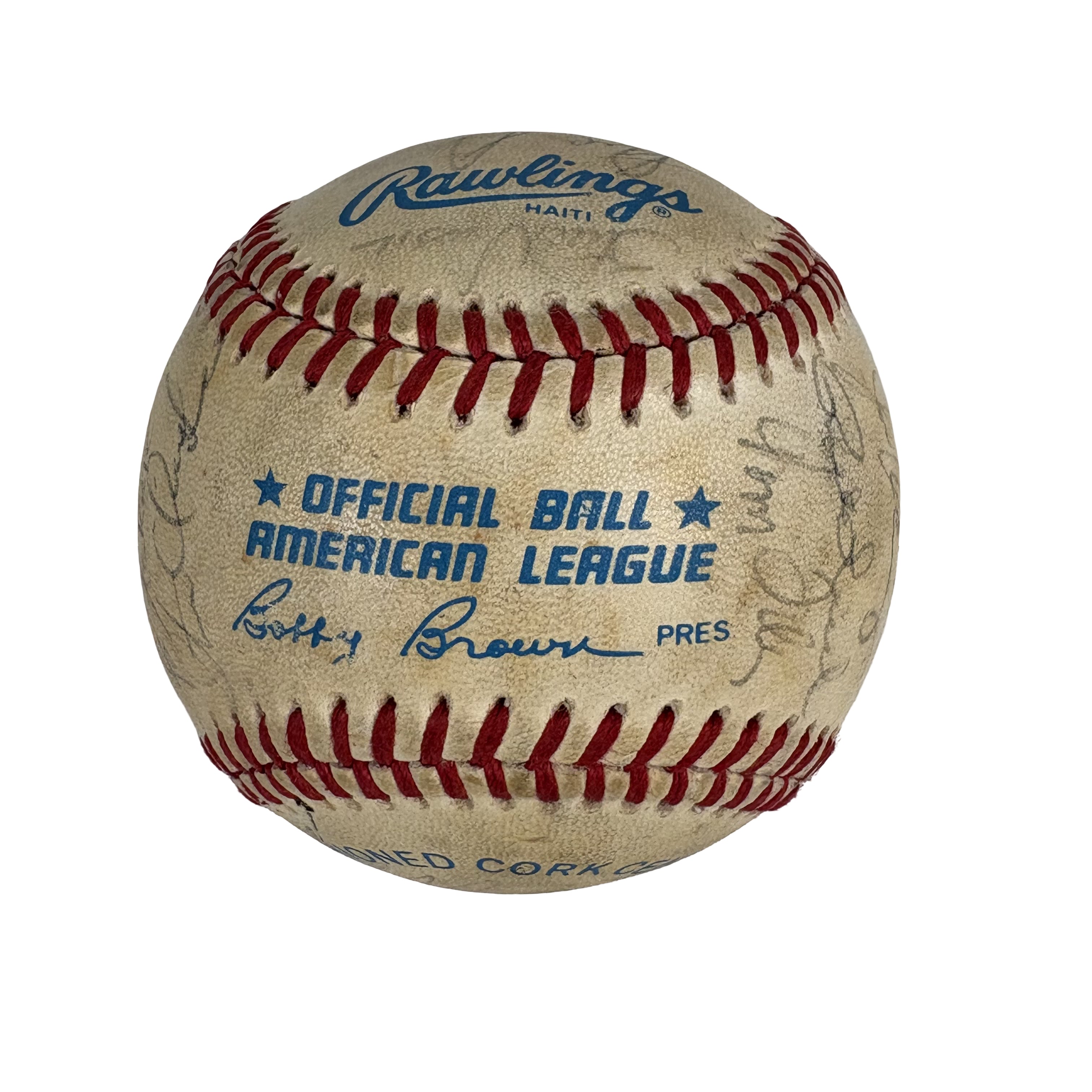1985 Toronto Blue Jays Team Autographed Signed Baseball AMCo LOA