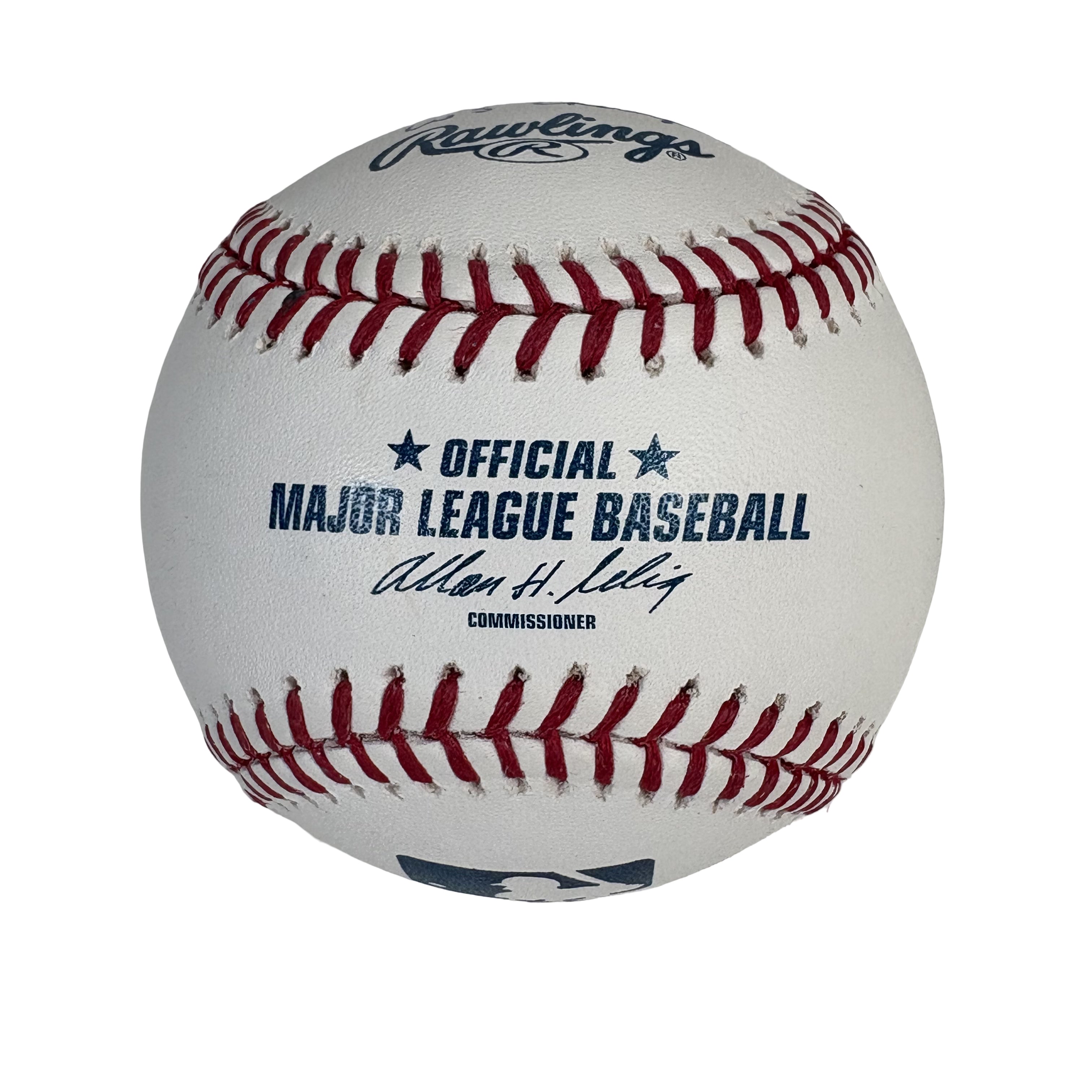 George Foster Cincinnati Reds Statball Autographed Signed Baseball AMCo COA