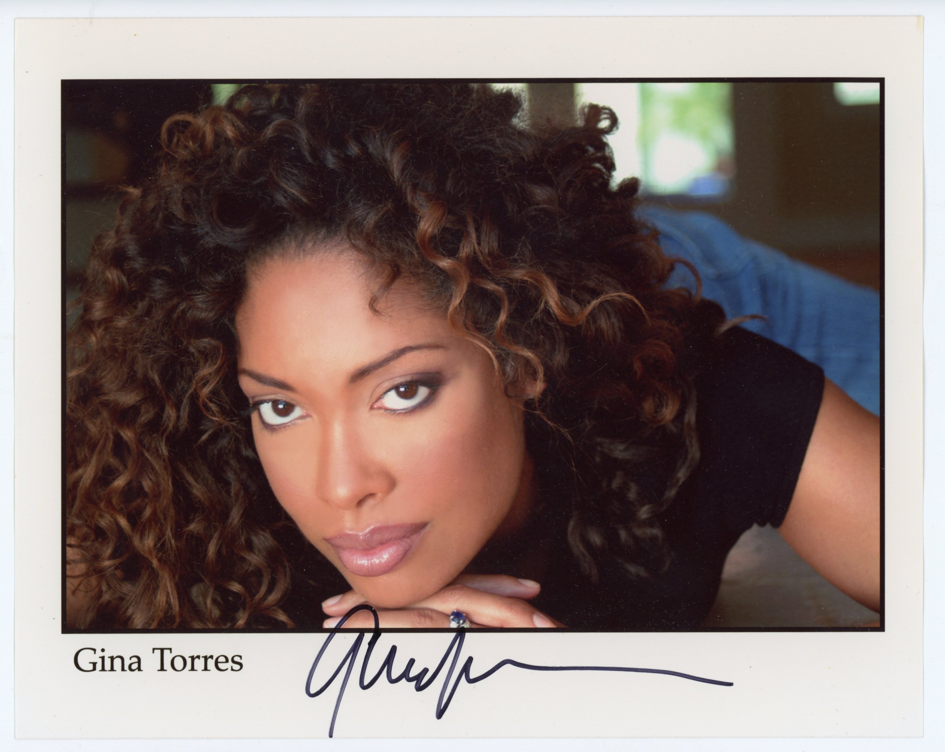 Gina Torres Suits Firefly Autographed Signed 8x10 Photo AMCo COA