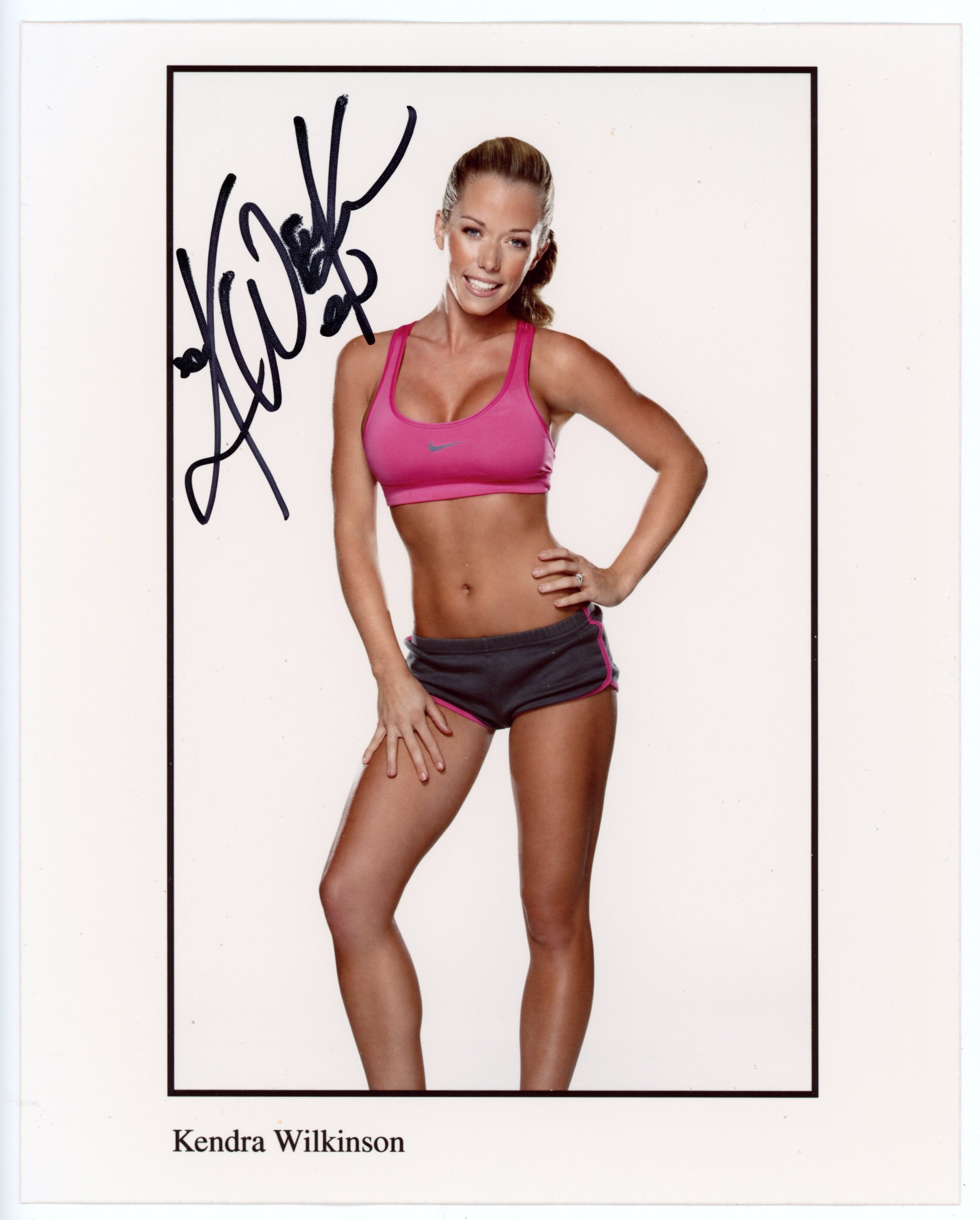 Kendra Wilkinson The Girls Next Door Autographed Signed 8x10 Photo AMCo COA