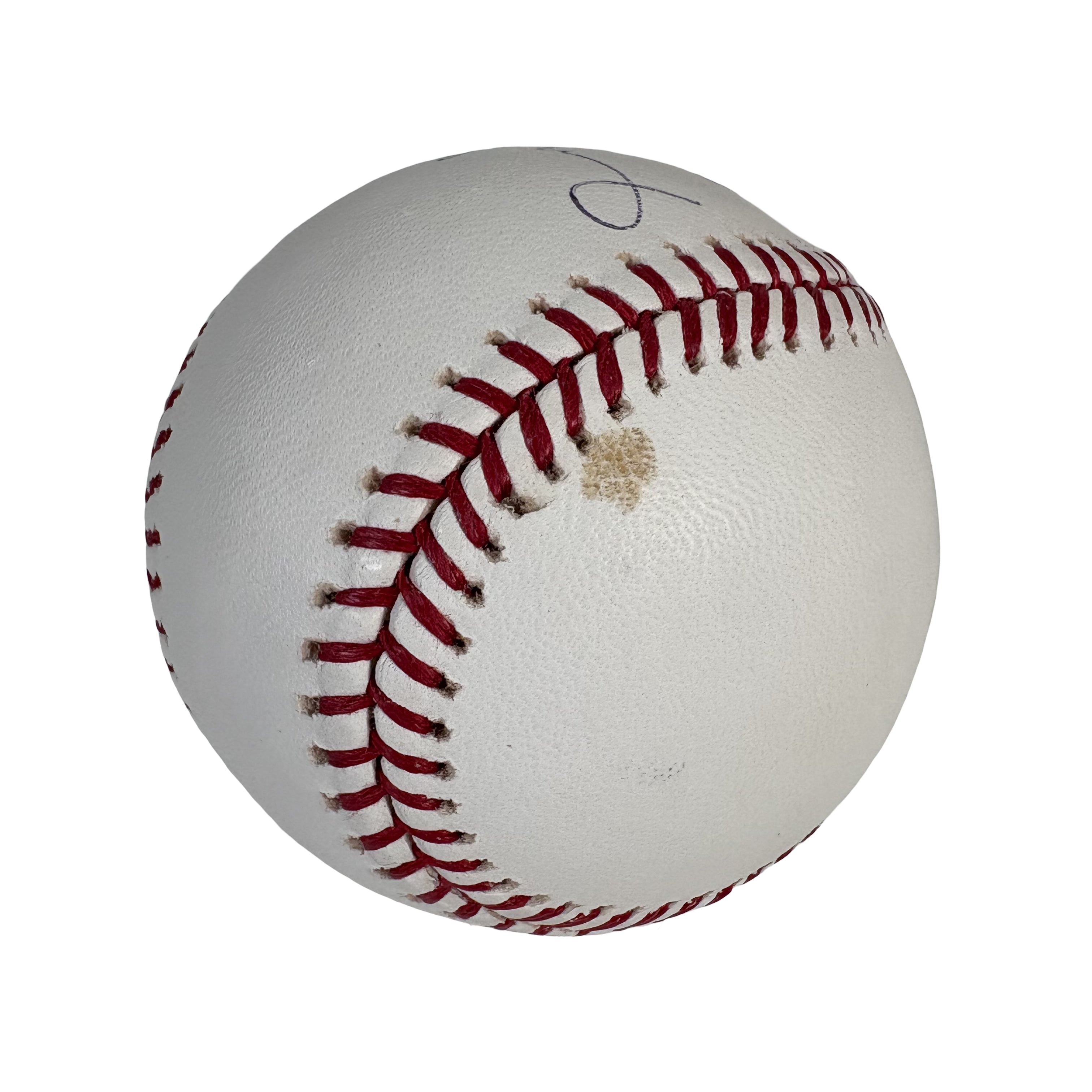Jacoby Ellsbury 2007 World Series Autographed Signed Baseball Beckett BAS 