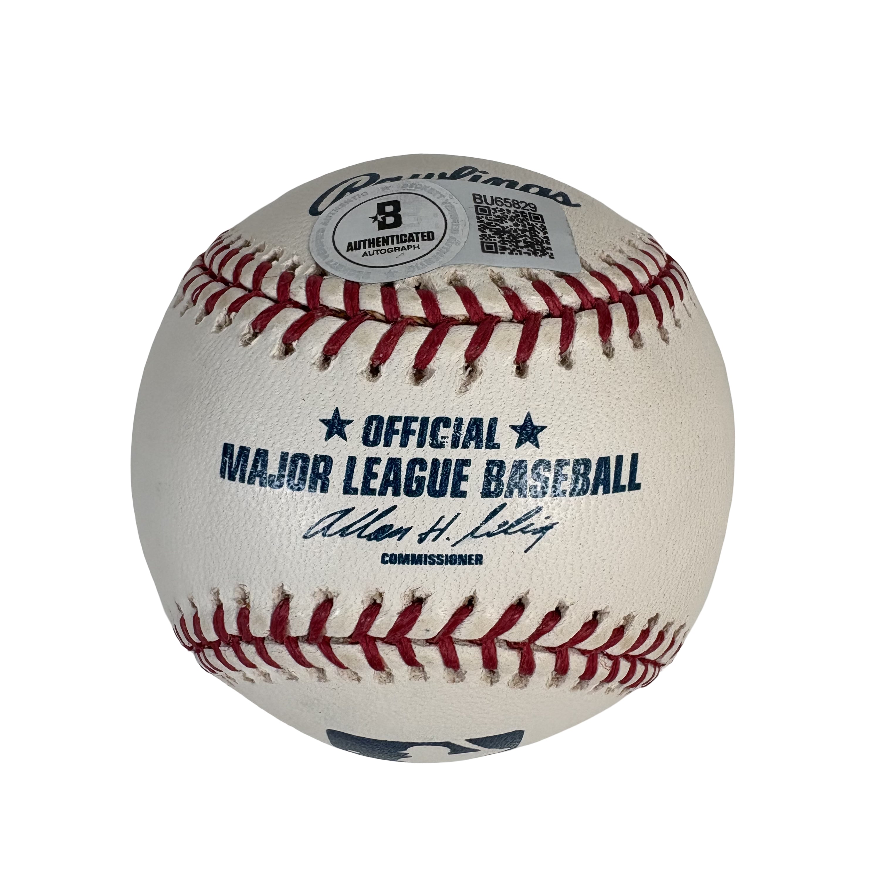 Tommy Harper Boston Red Sox HOF Autographed Signed Baseball Beckett BAS 