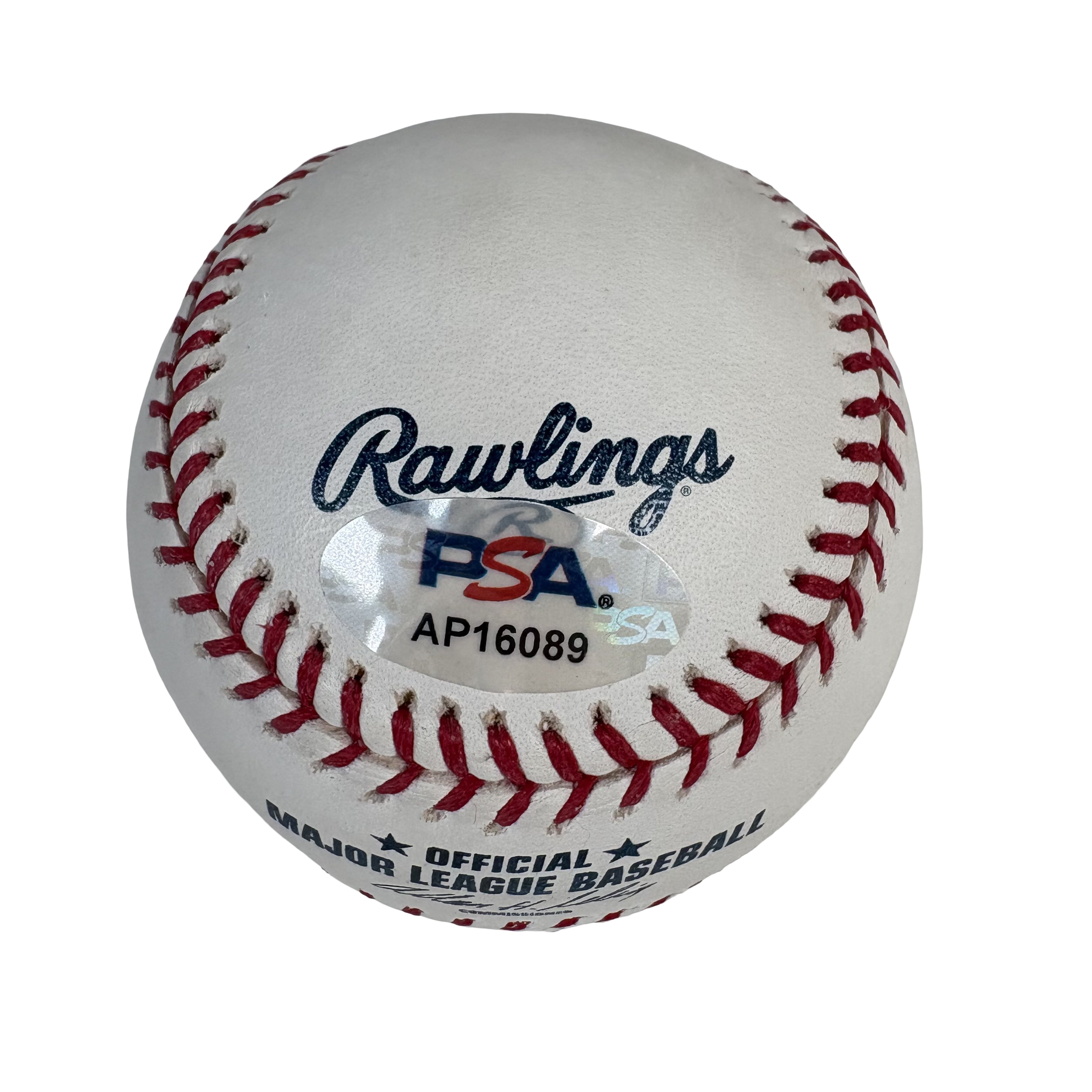 Fergie Jenkins Chicago Cubs Autographed Signed Baseball PSA Holo