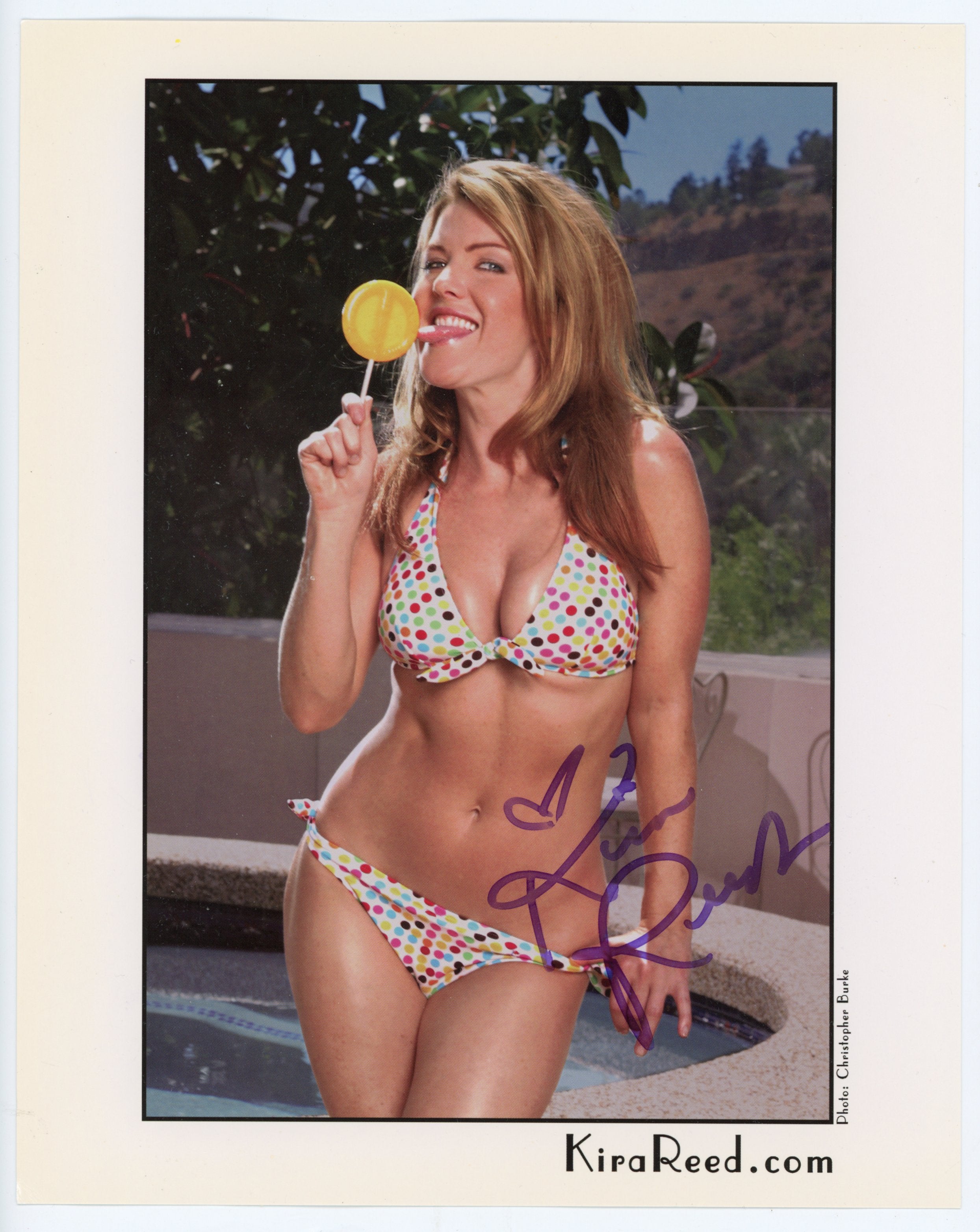Kira Reed The Bay Autographed Signed 8x10 Photo AMCo COA