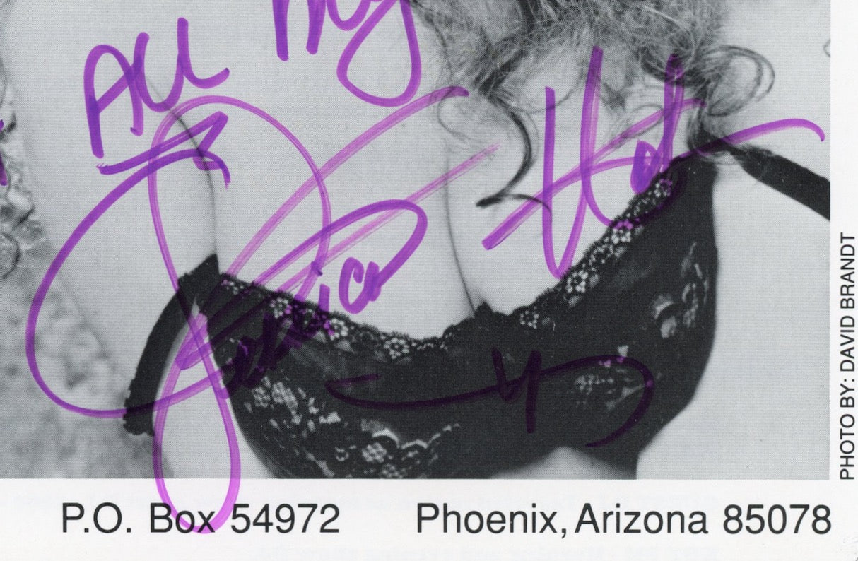 Jessica Hahn Playboy Autographed Signed 8x10 Photo AMCo COA