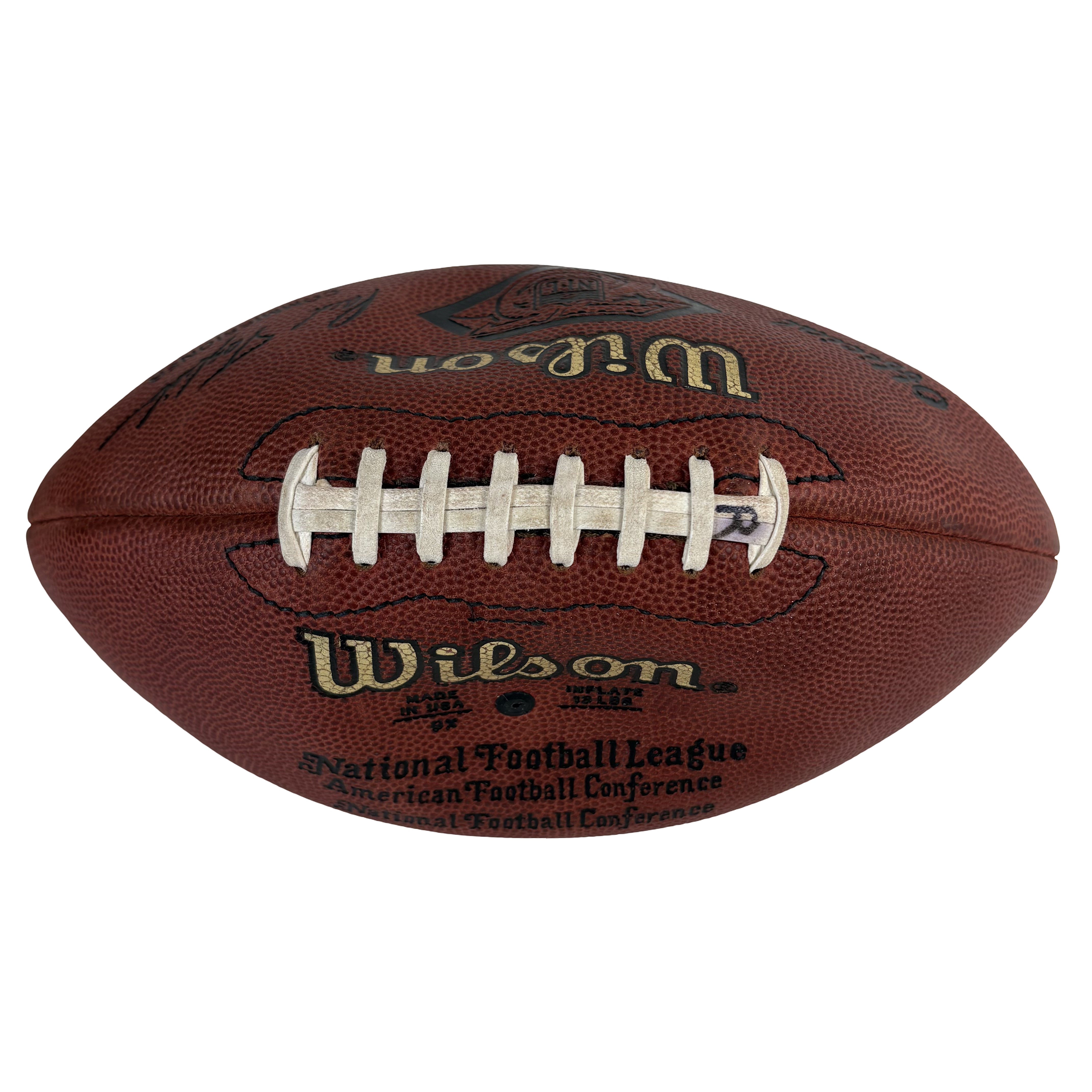 Oakland Raiders 1994 NFL 75th Anniversary Team Issued Used Football GA 