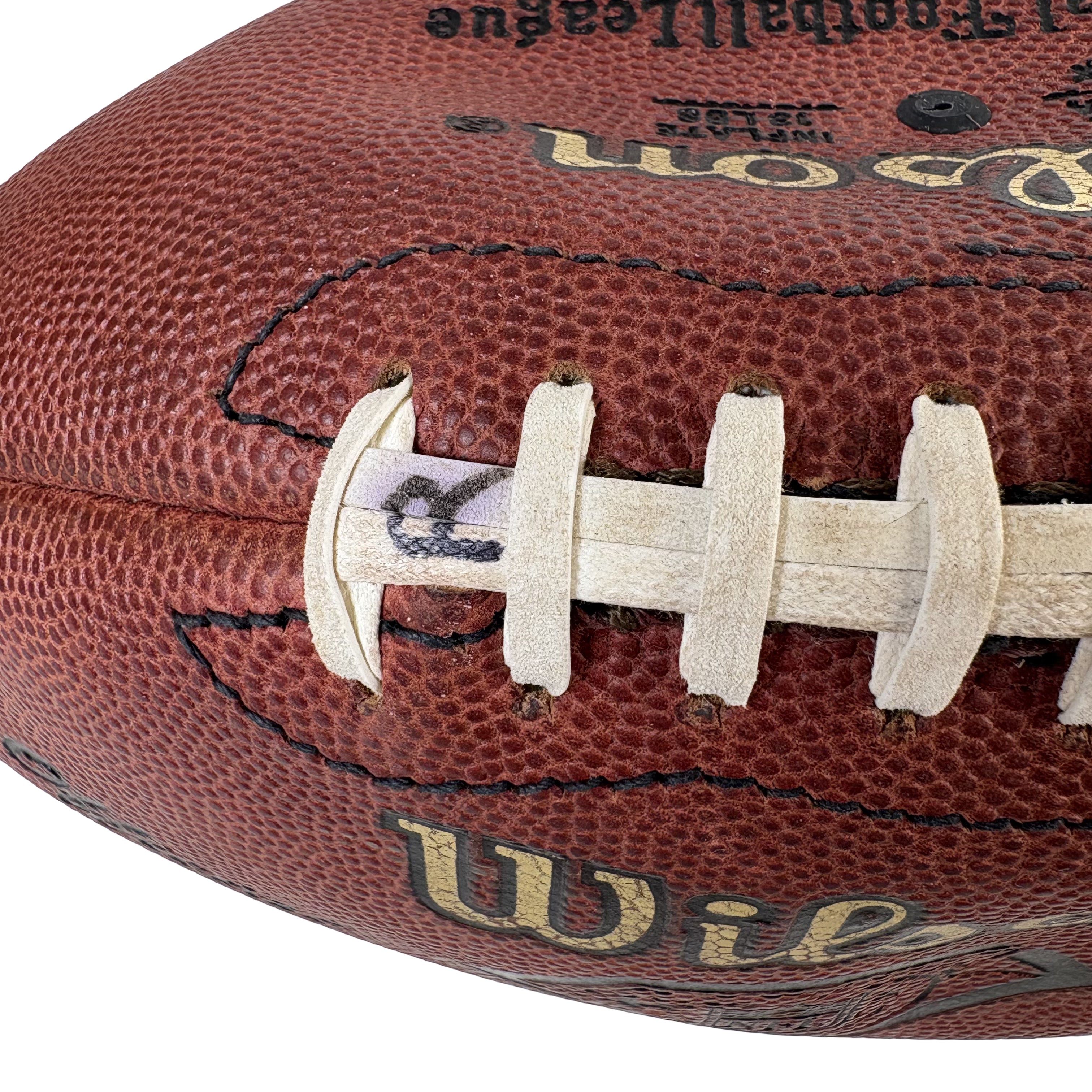 Oakland Raiders 1994 NFL 75th Anniversary Team Issued Used Football GA 