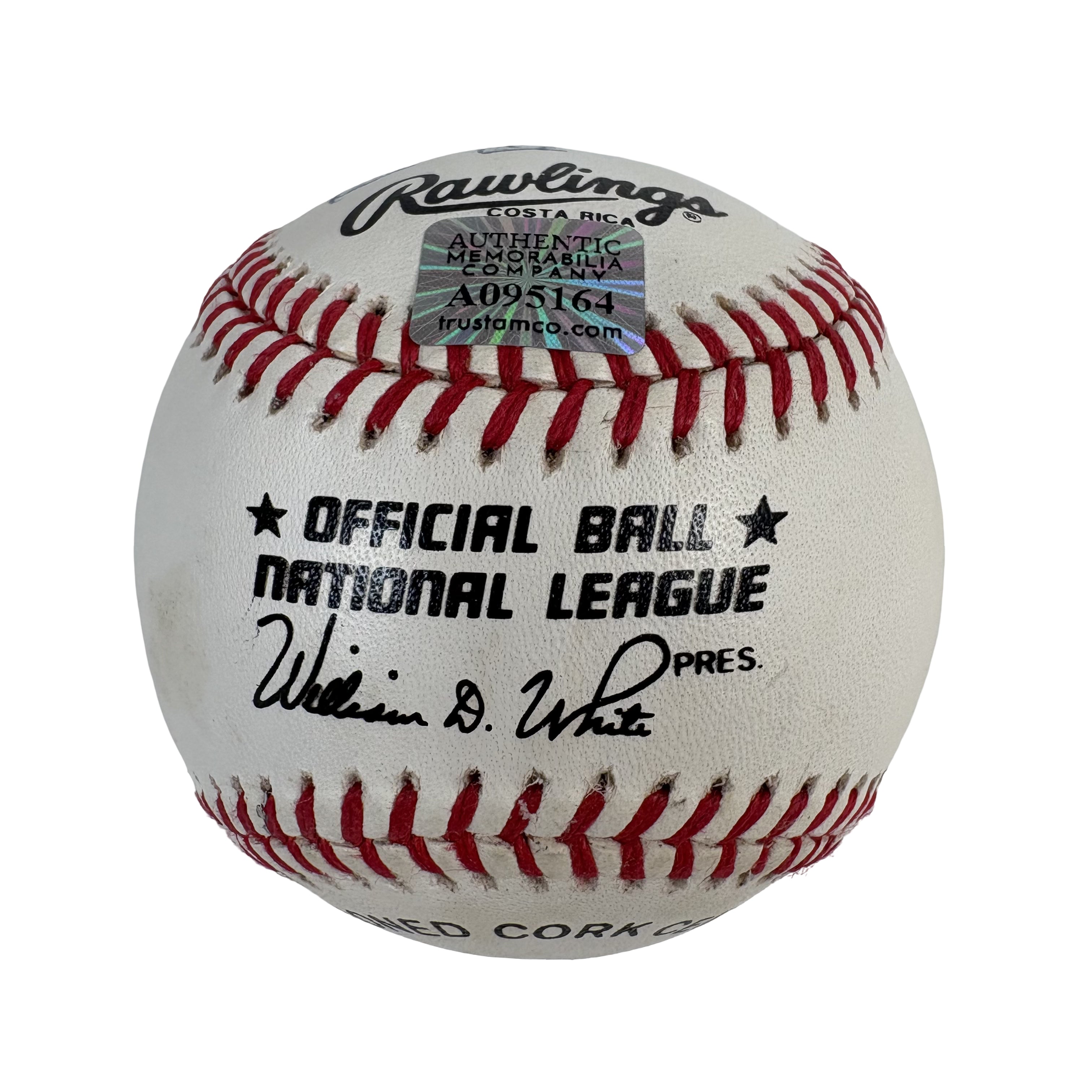 Al Cleffie Fennar Negro League Autographed Signed Baseball AMCo COA
