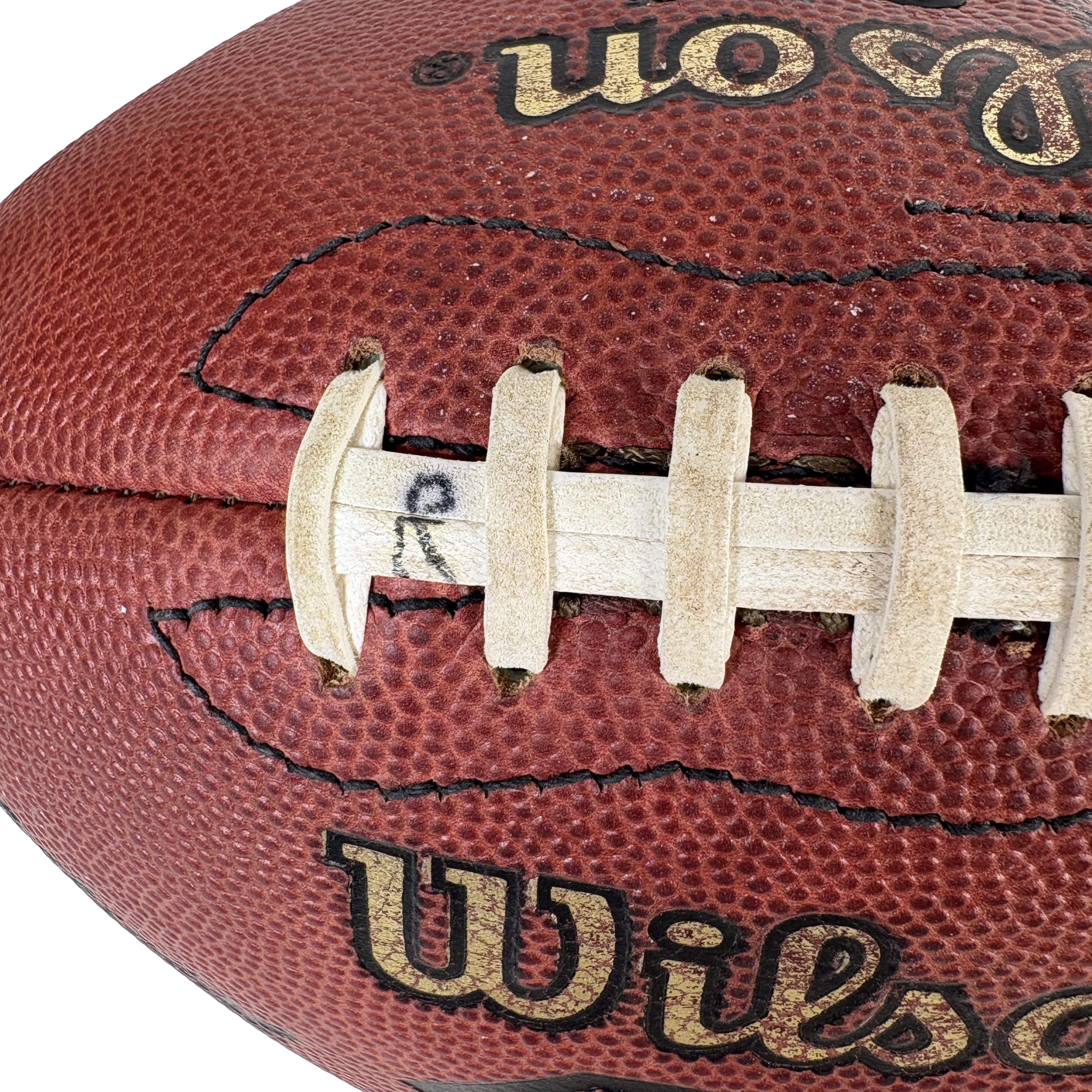 Oakland Raiders 1994 NFL 75th Anniversary Team Issued Used Football GA 