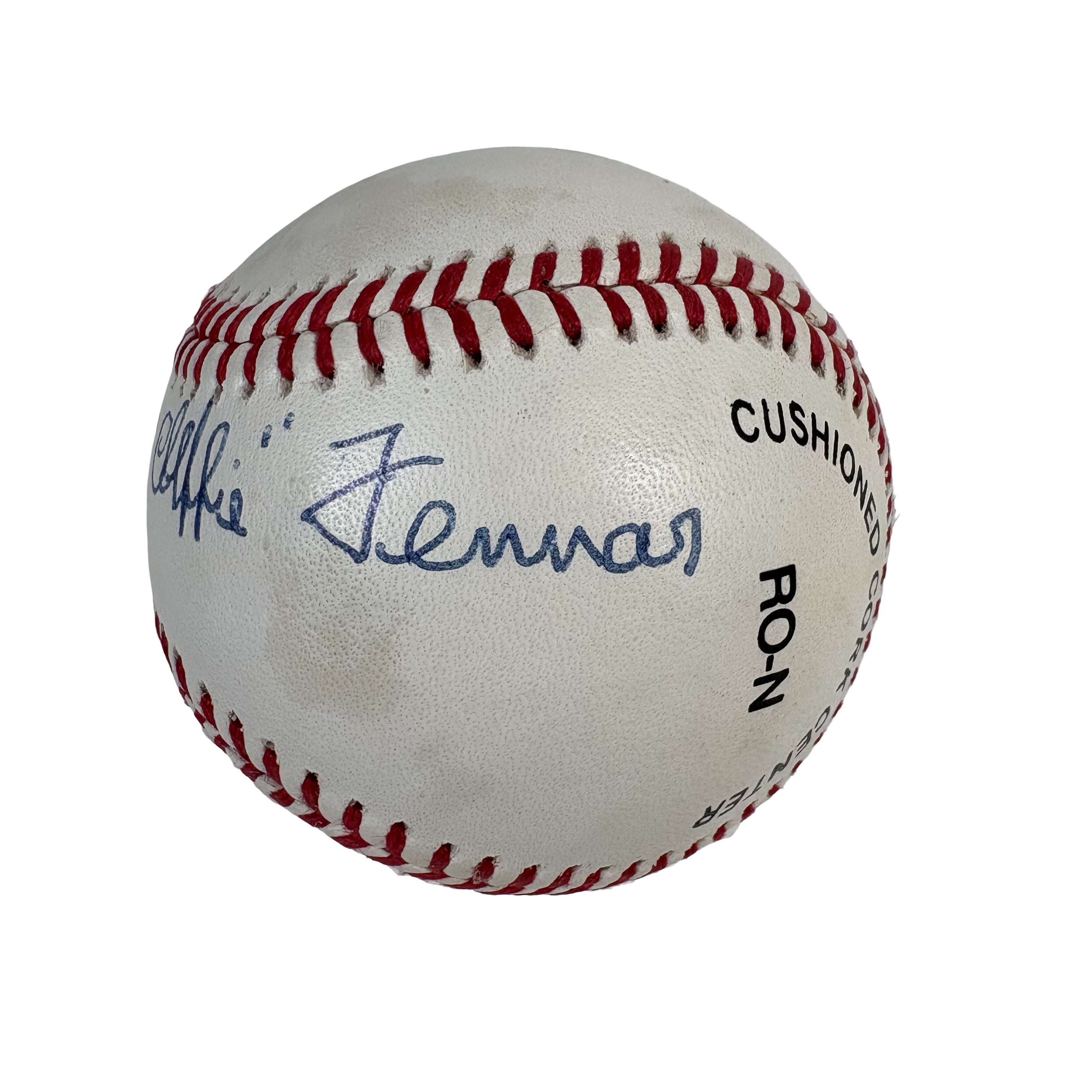 Al Cleffie Fennar Negro League Autographed Signed Baseball AMCo COA