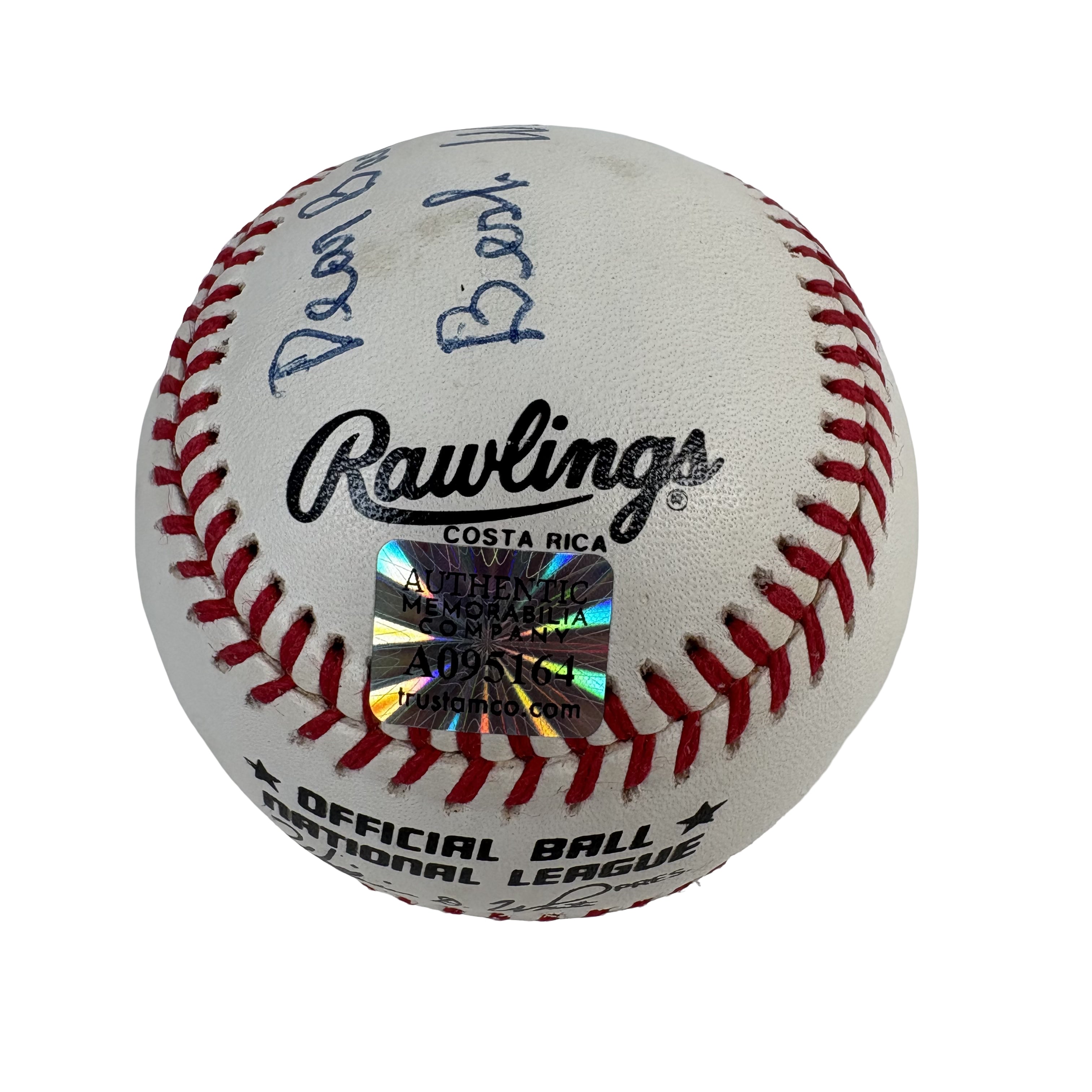 Al Cleffie Fennar Negro League Autographed Signed Baseball AMCo COA