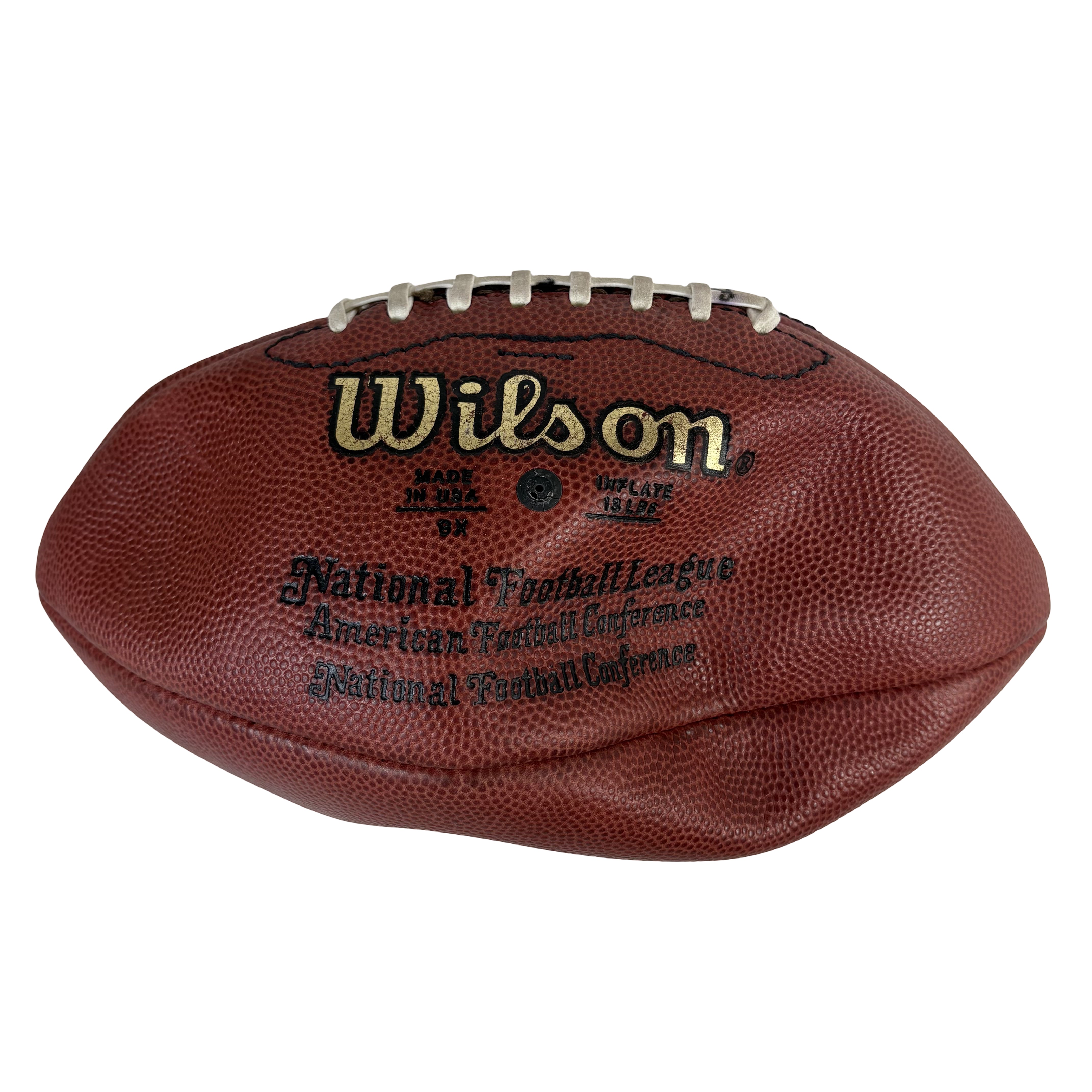 Oakland Raiders 1994 NFL 75th Anniversary Team Issued Used Football GA 
