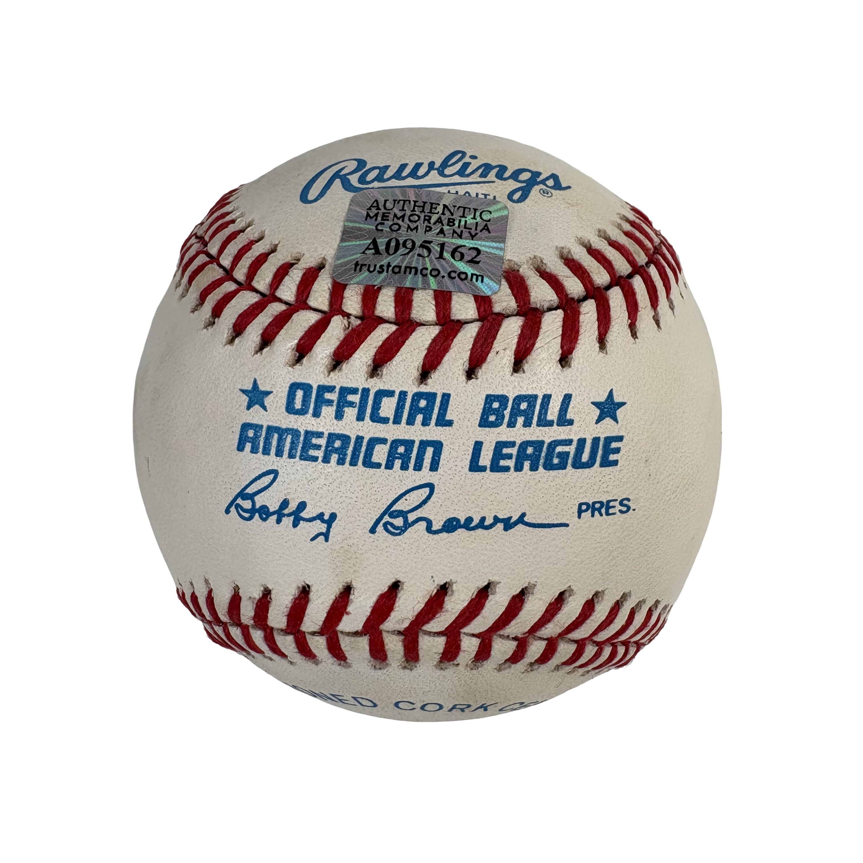 Marlin Pee Wee Carter Negro League Autographed Signed Baseball AMCo COA