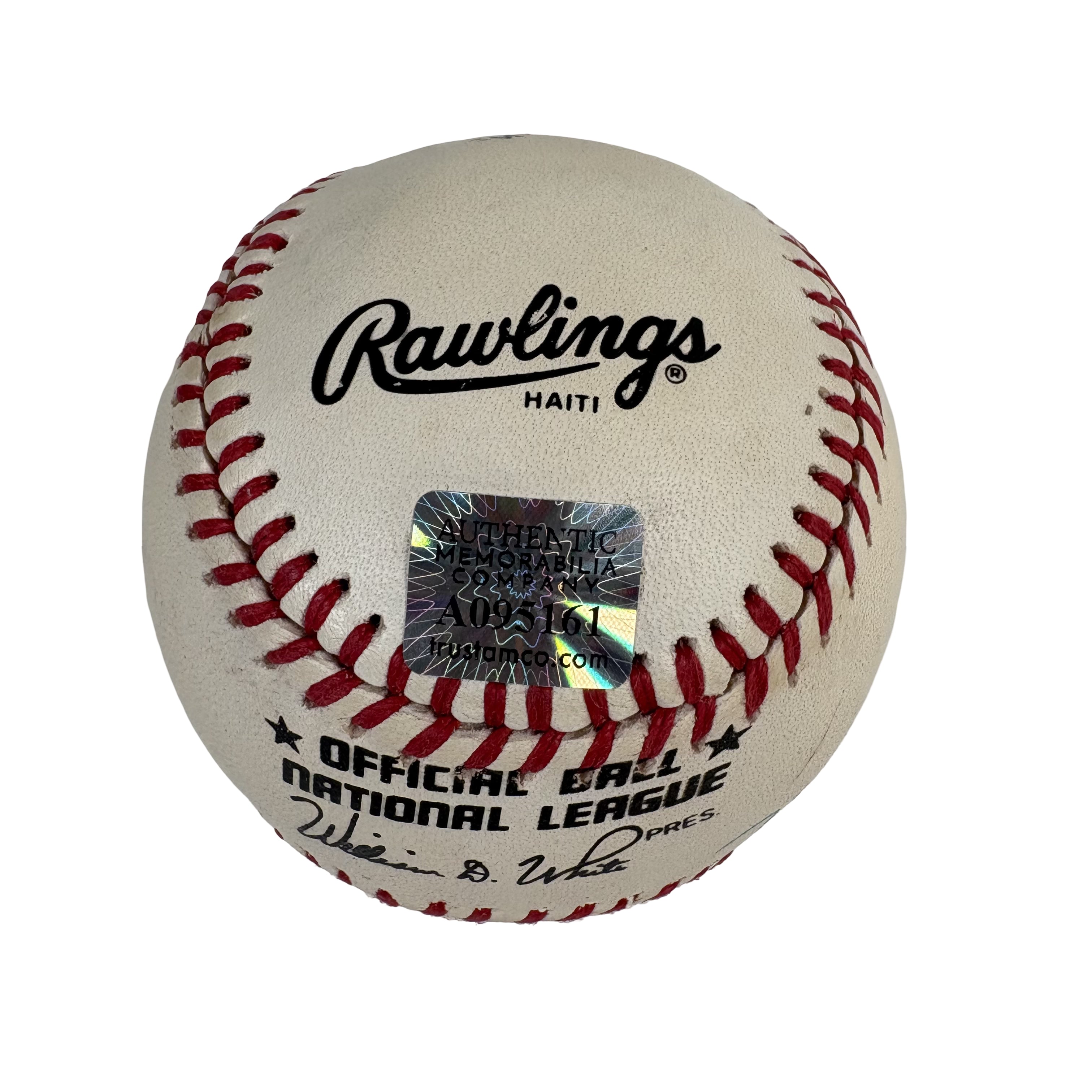 Jim Cohen Negro League Autographed Signed Baseball AMCo COA