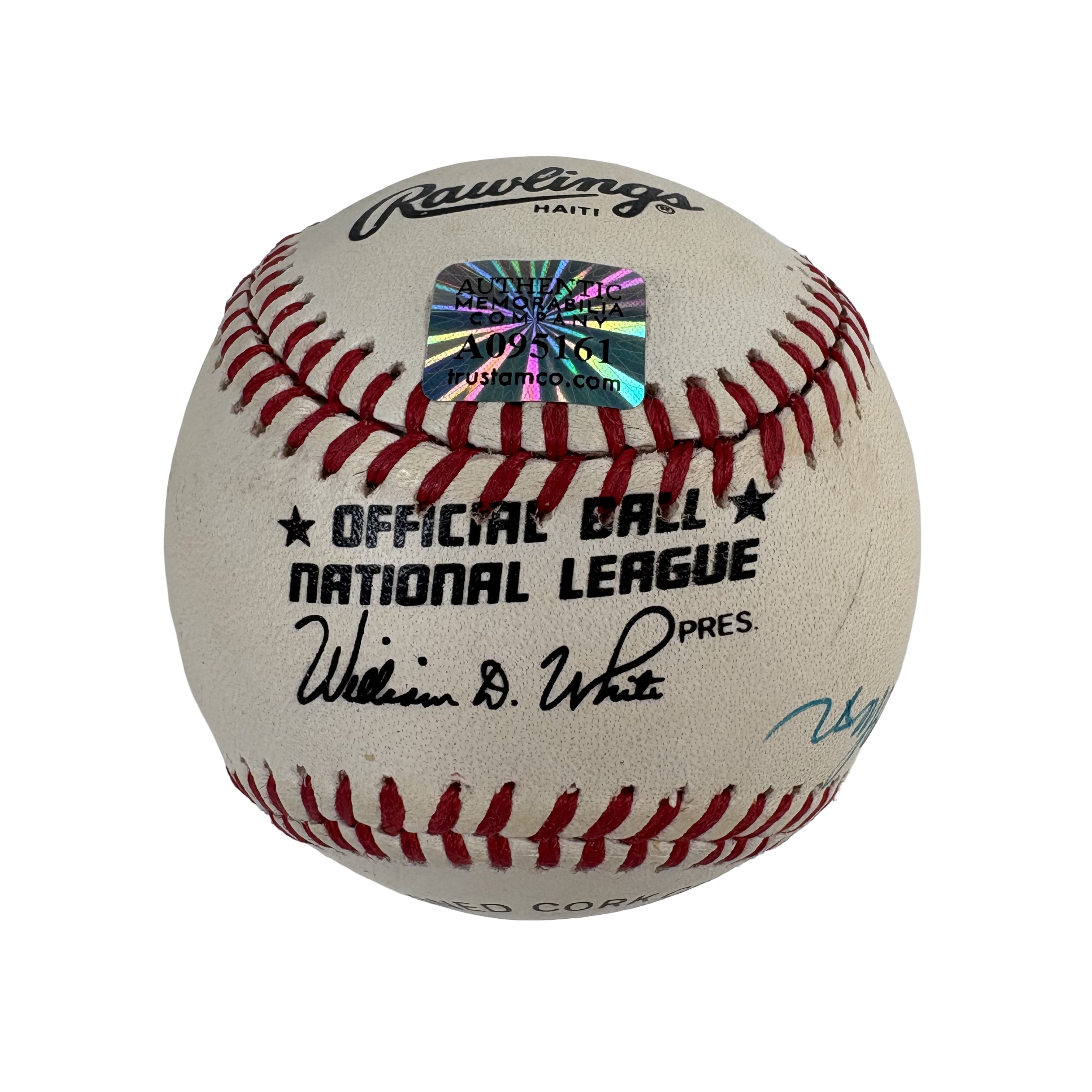Jim Cohen Negro League Autographed Signed Baseball AMCo COA
