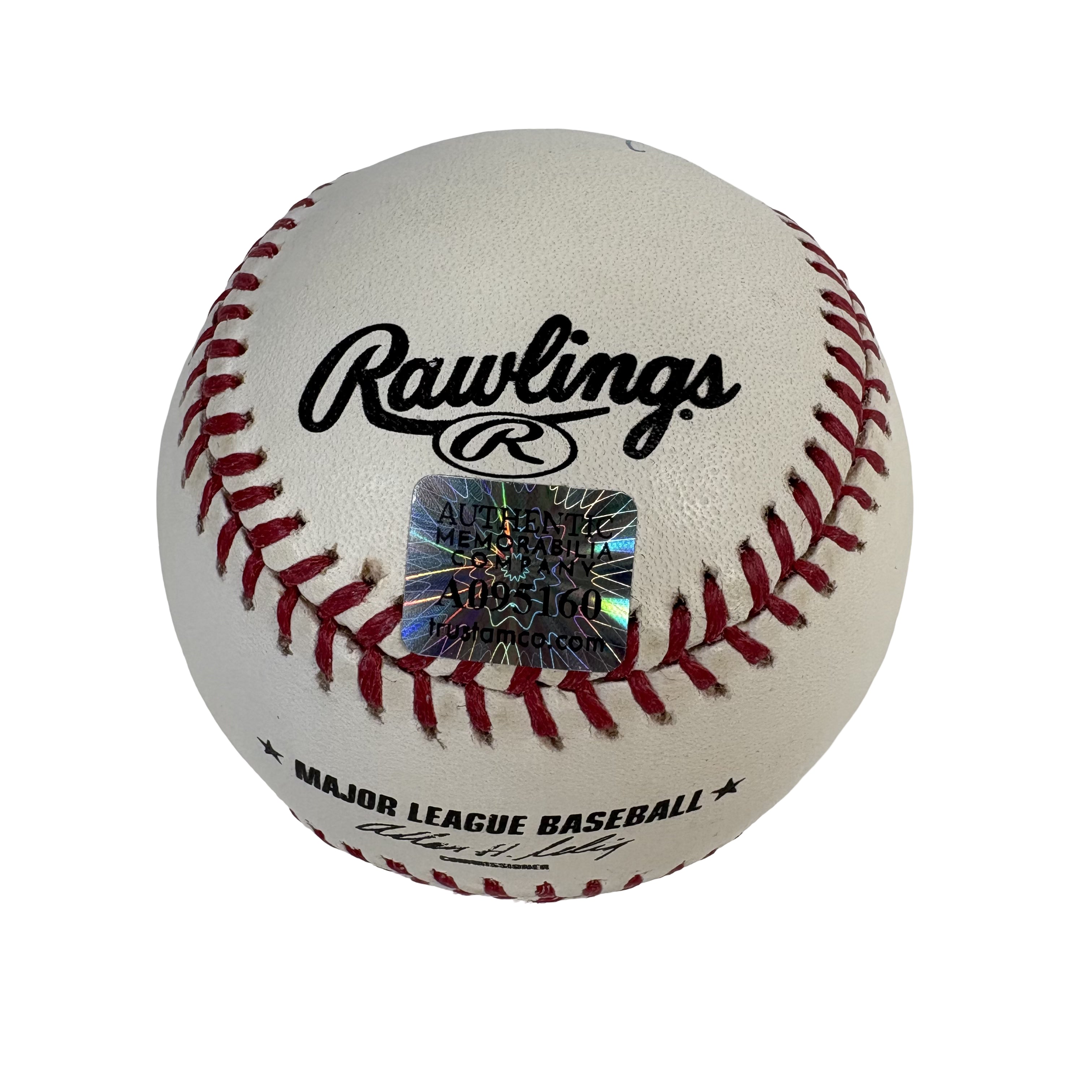 Stanley Doc Glenn Negro League Autographed Signed Baseball AMCo COA