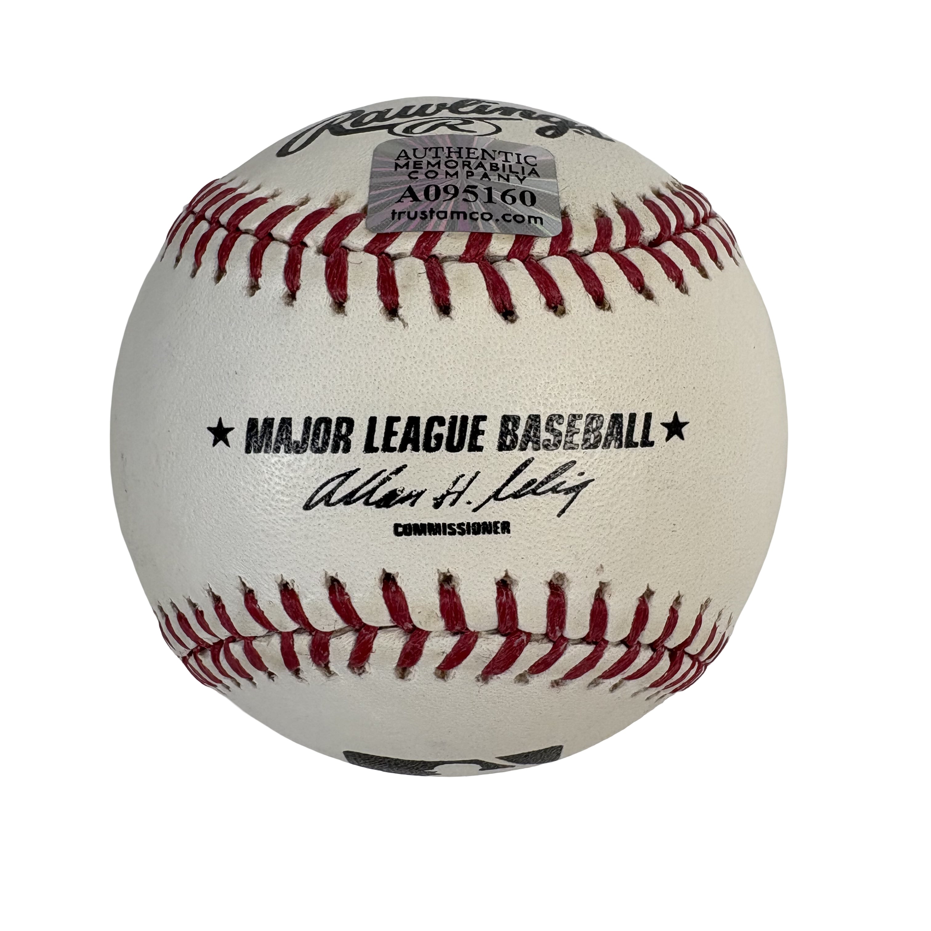 Stanley Doc Glenn Negro League Autographed Signed Baseball AMCo COA