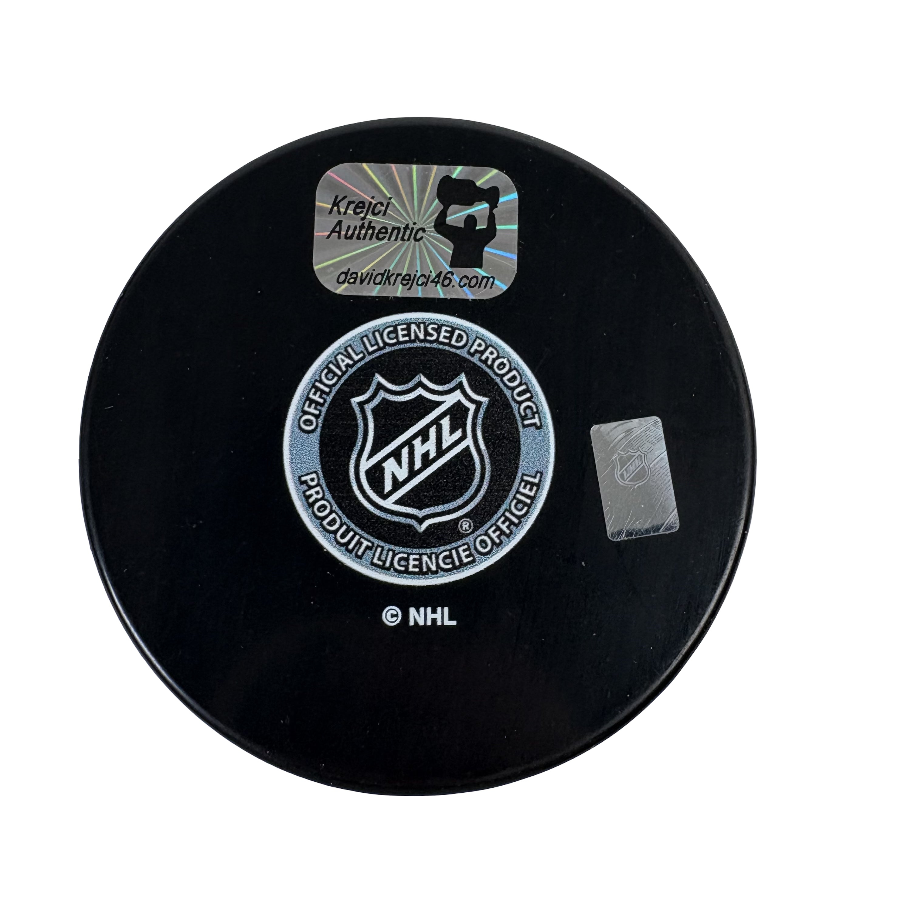 David Krejci Boston Bruins Autographed Signed Hockey Puck Krejci Holo