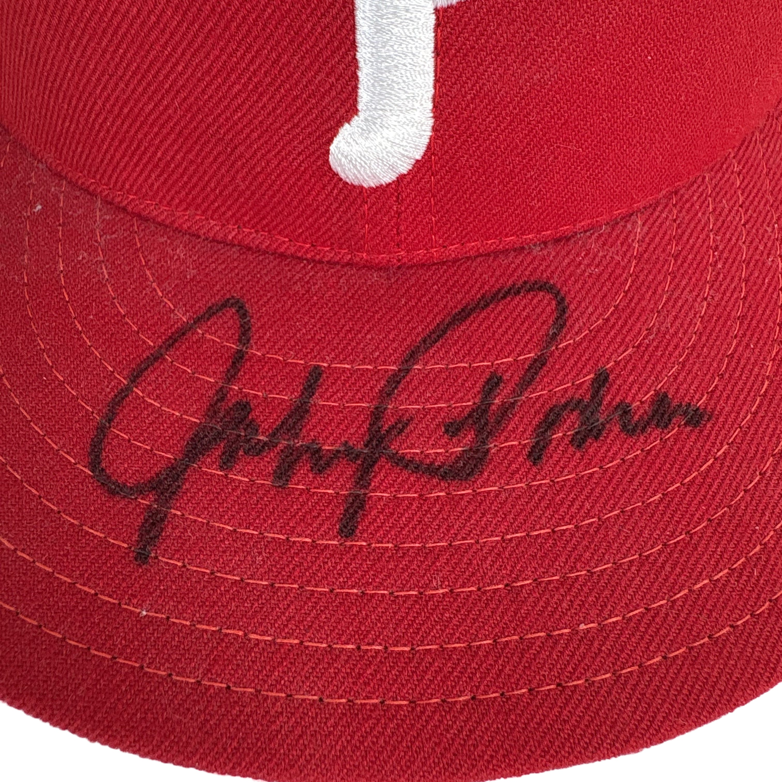 Johnny Podres Philadelphia Phillies Autographed Signed New Era Baseball Hat AMCo COA