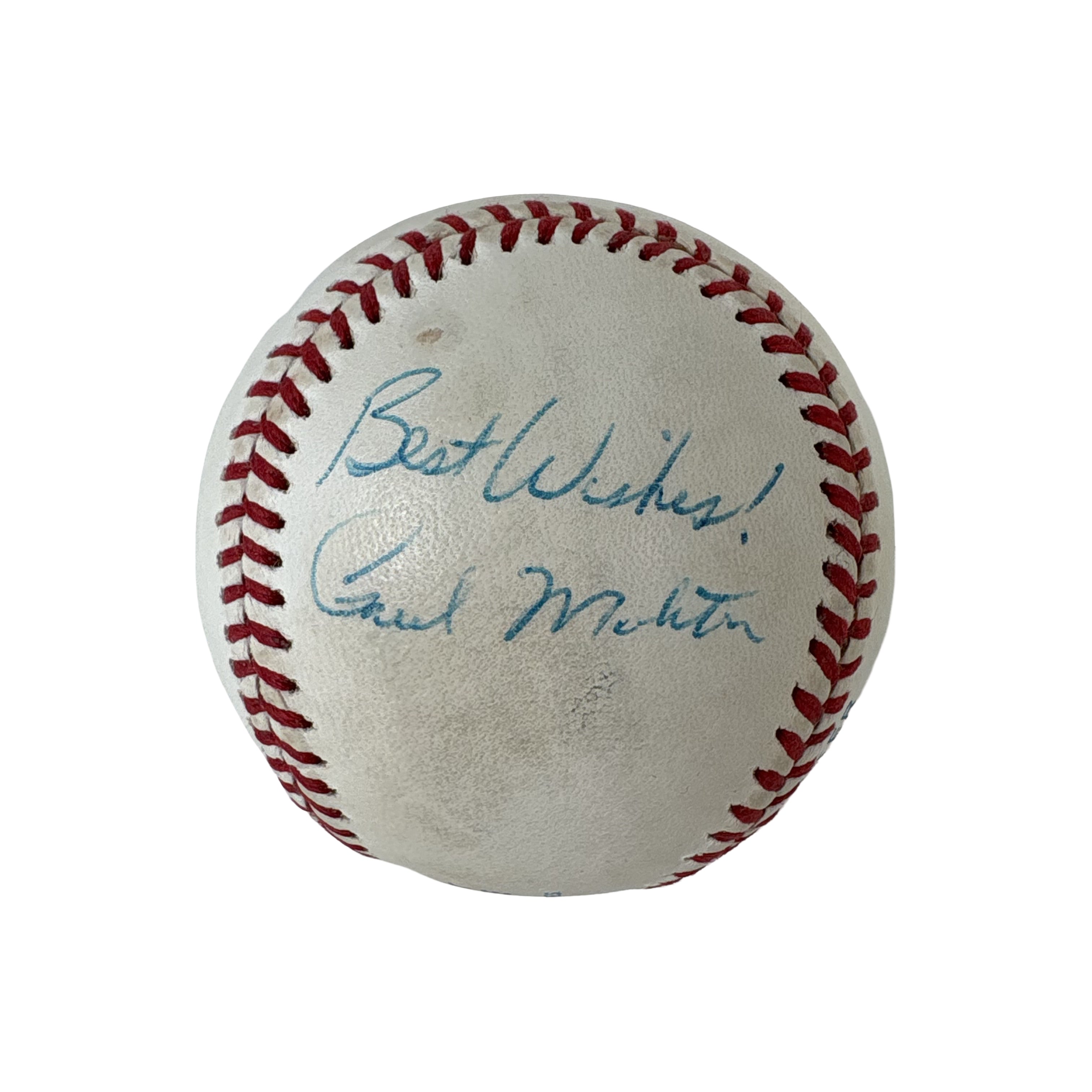 Paul Molitor Milwaukee Brewers Autographed Signed Baseball AMCo COA