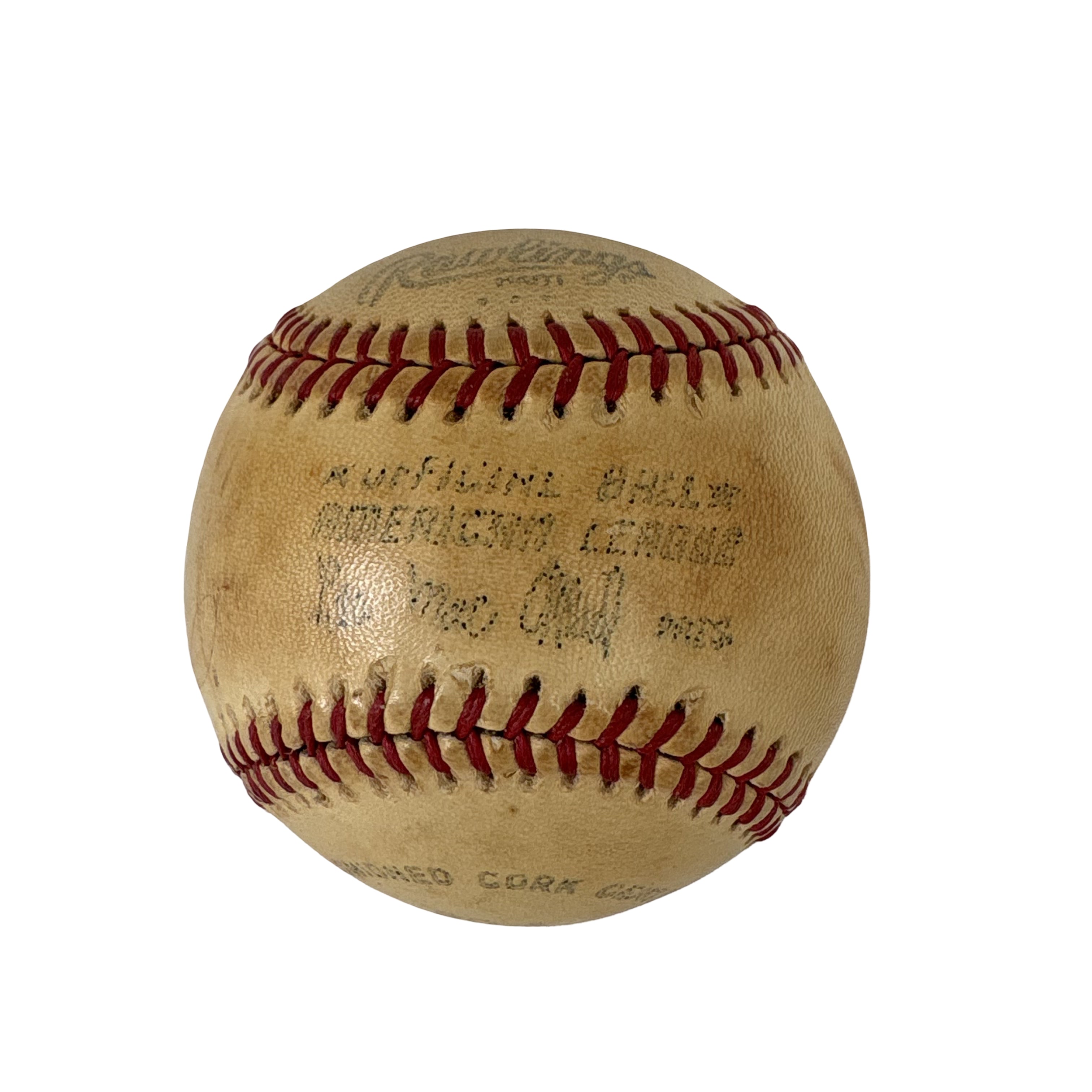 Joe DiMaggio New York Yankees Autographed Signed Baseball PSA LOA