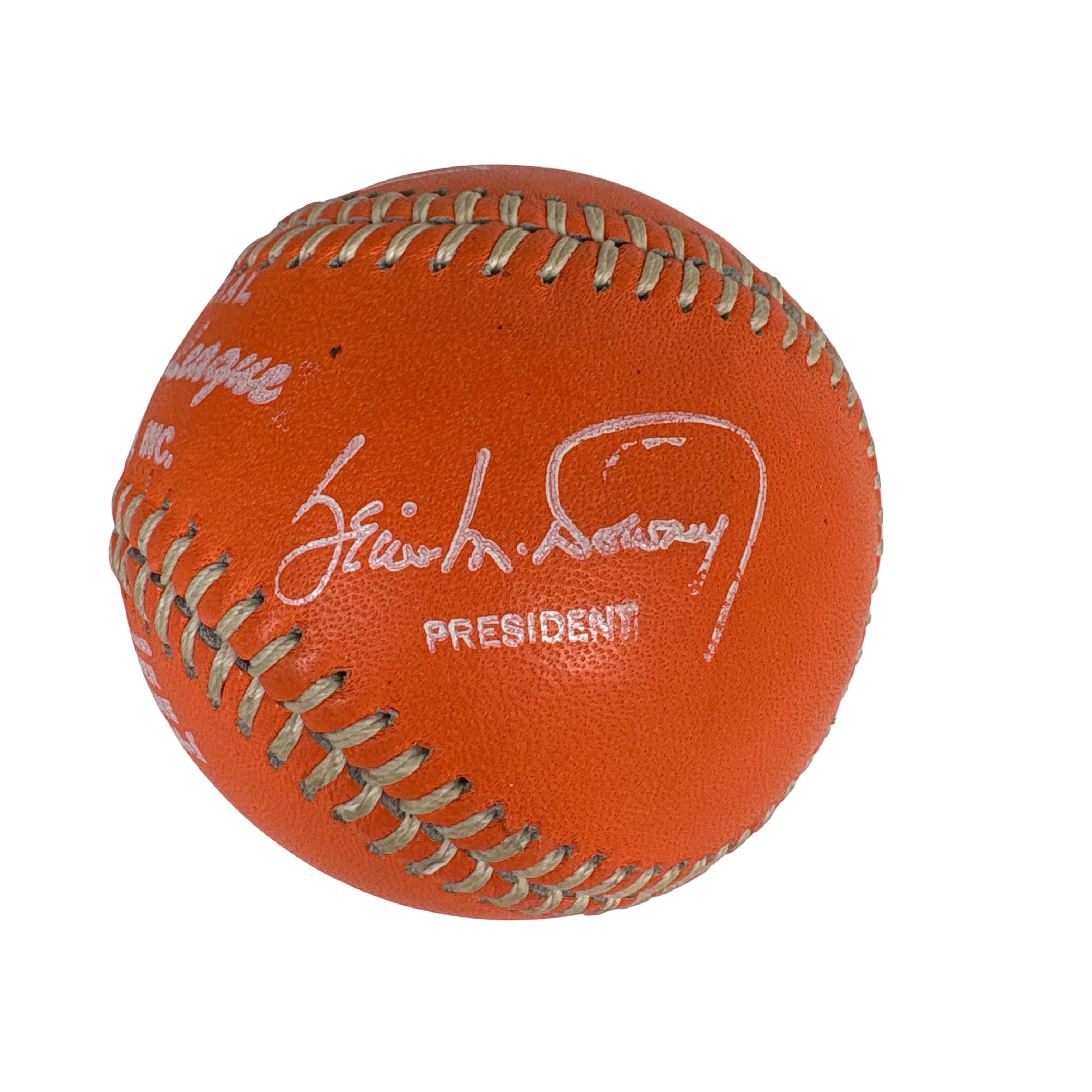 World Baseball Association Vintage Original Orange Sean Downey President Baseball GA 