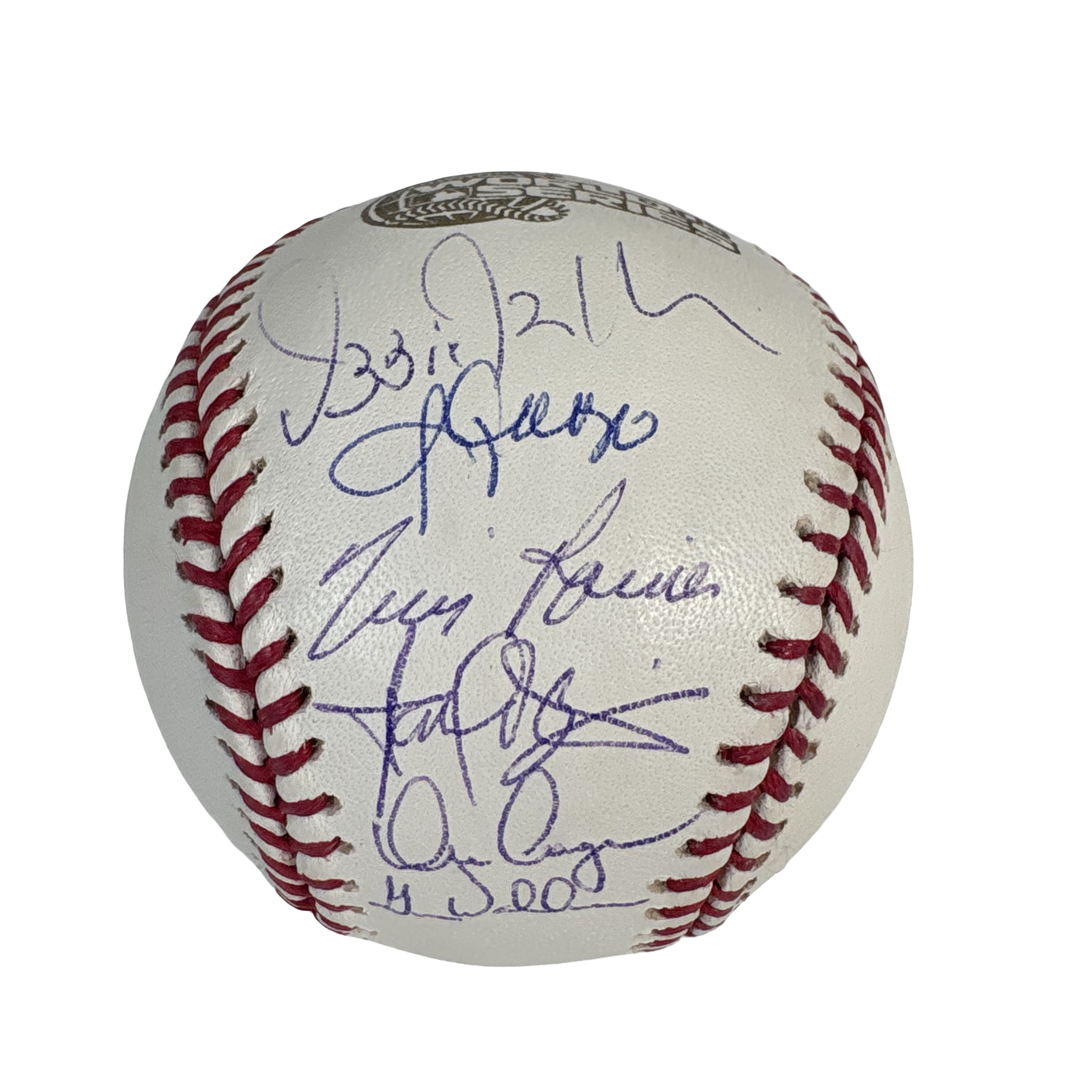 2005 Chicago White Sox Coaches World Series Autographed Signed Baseball Schwartz 