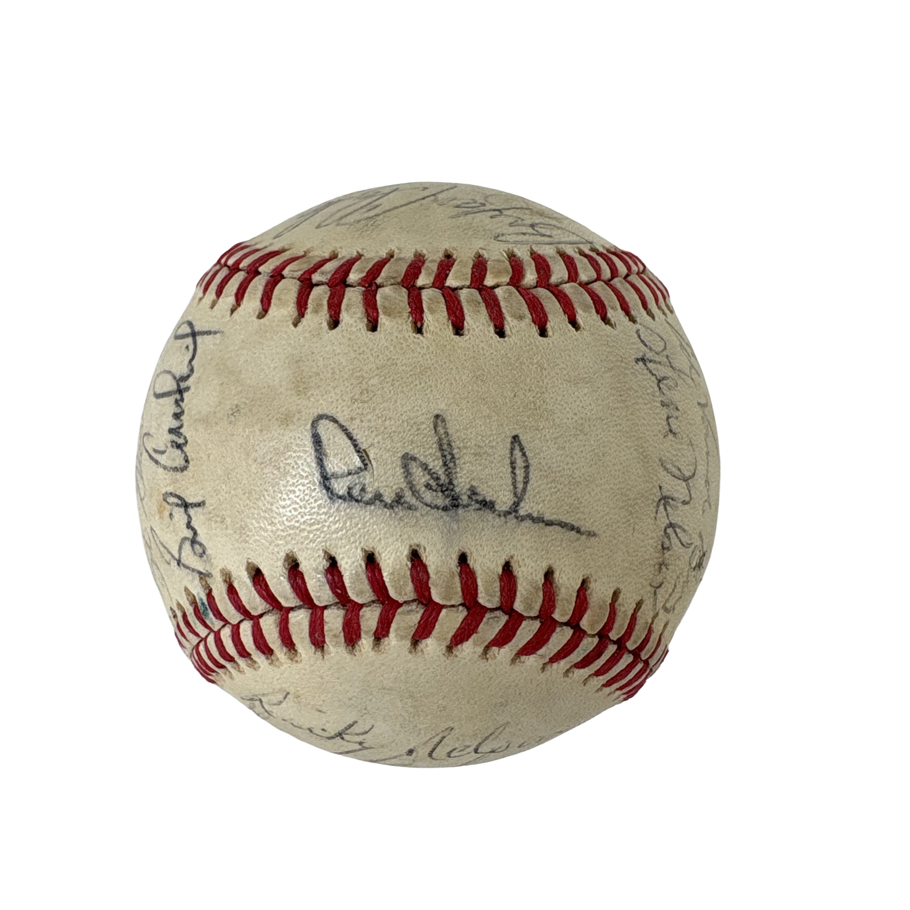 1983 Seattle Mariners Team Autographed Signed Baseball AMCo LOA