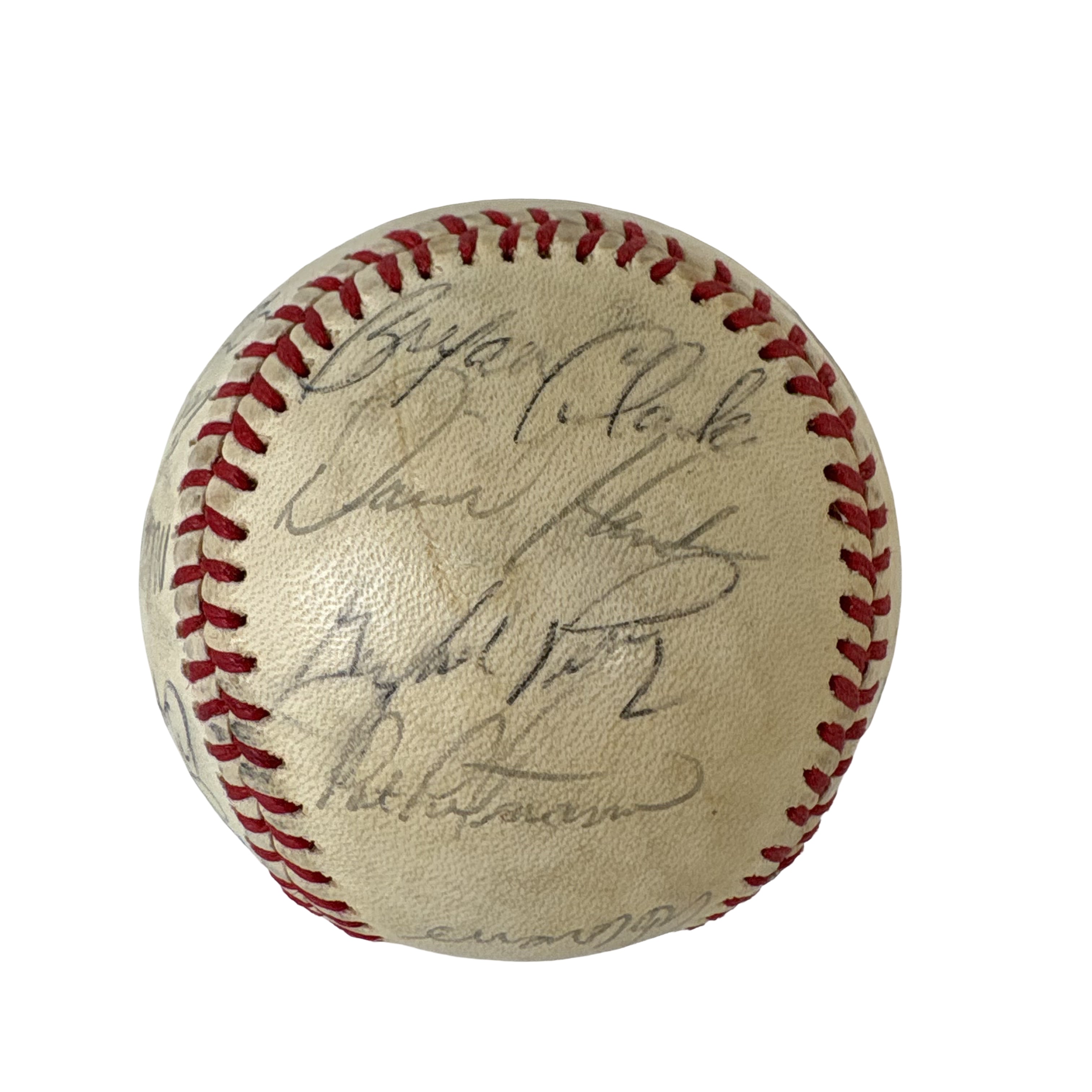 1983 Seattle Mariners Team Autographed Signed Baseball AMCo LOA