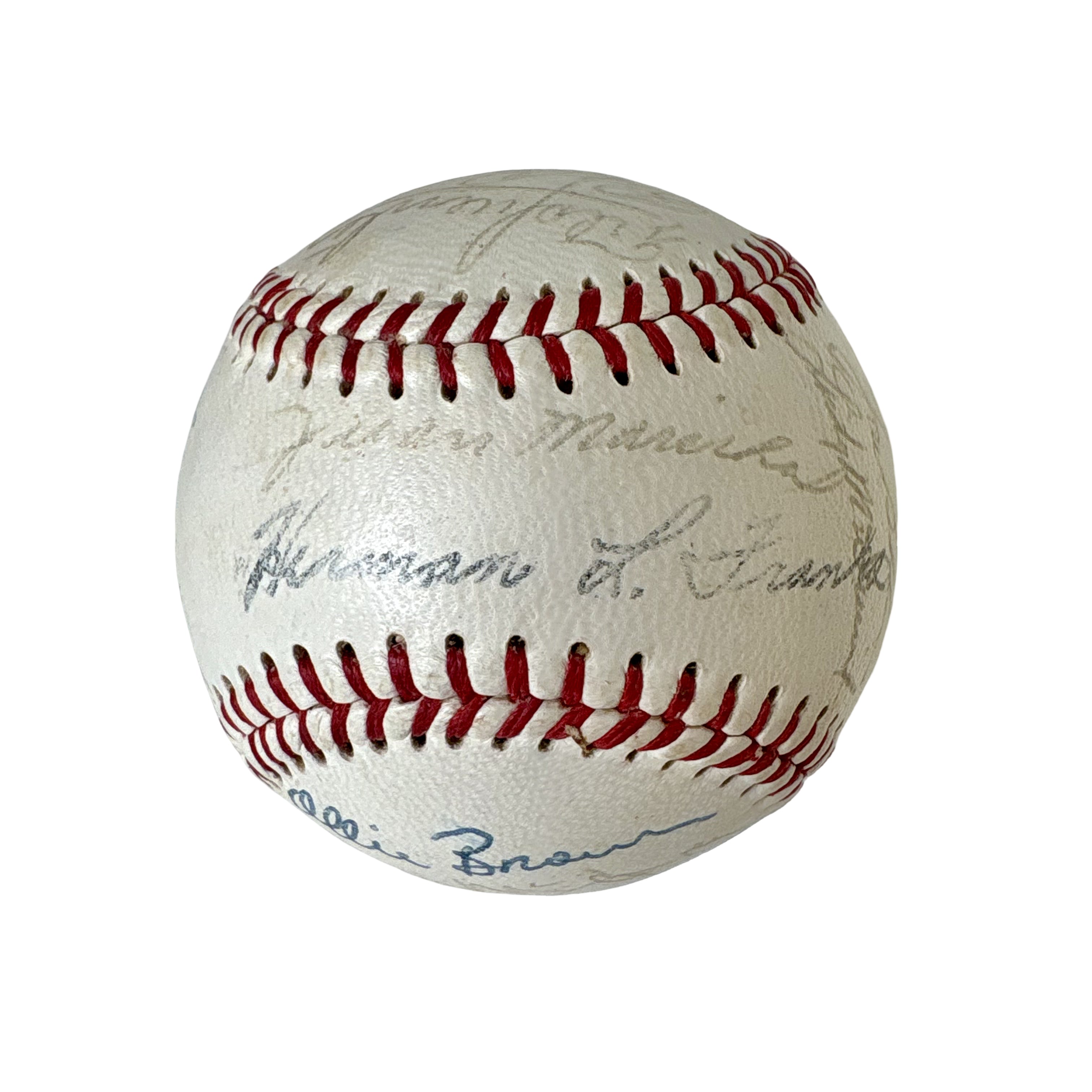 1966 San Francisco Giants Team Autographed Signed Baseball AMCo LOA