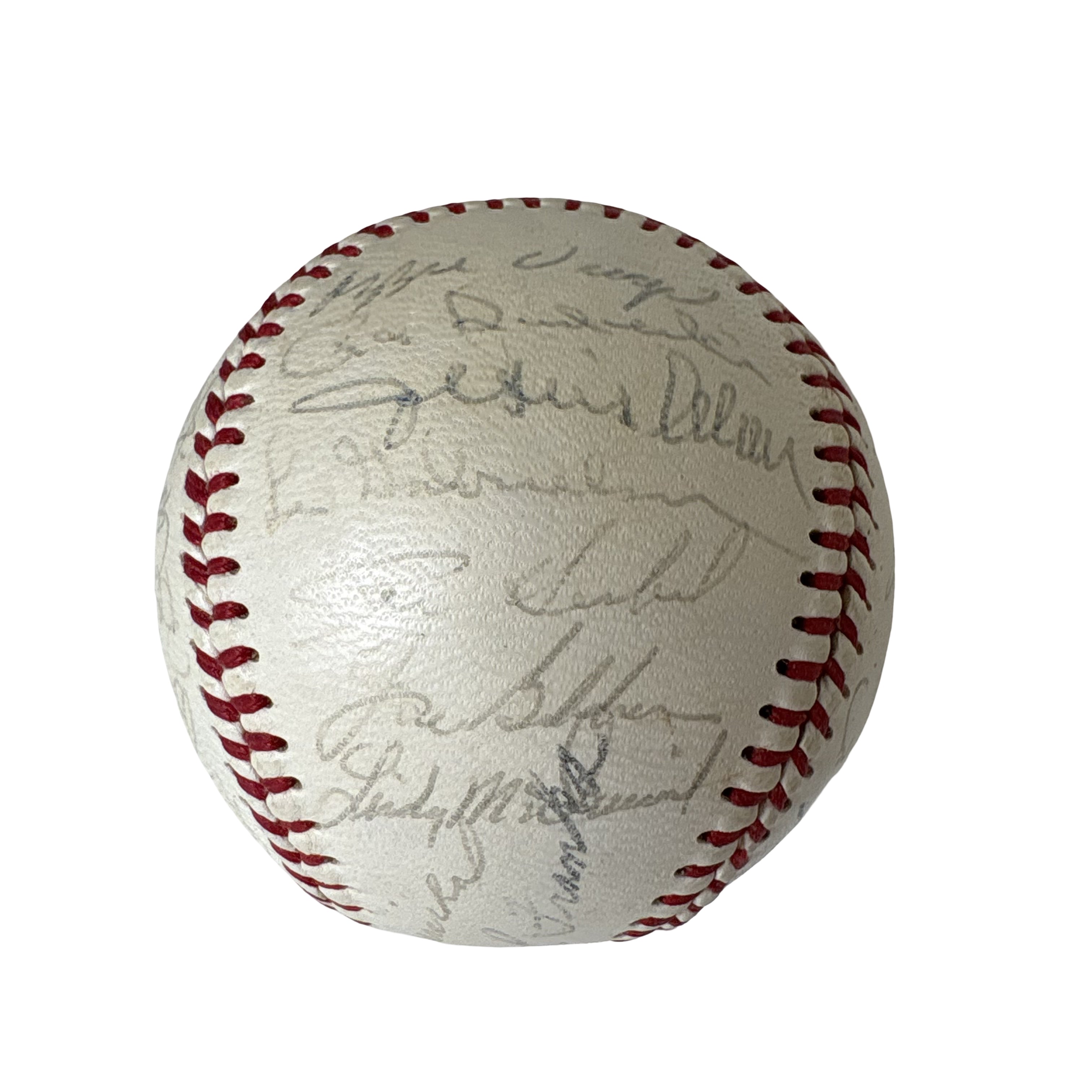 1966 San Francisco Giants Team Autographed Signed Baseball AMCo LOA