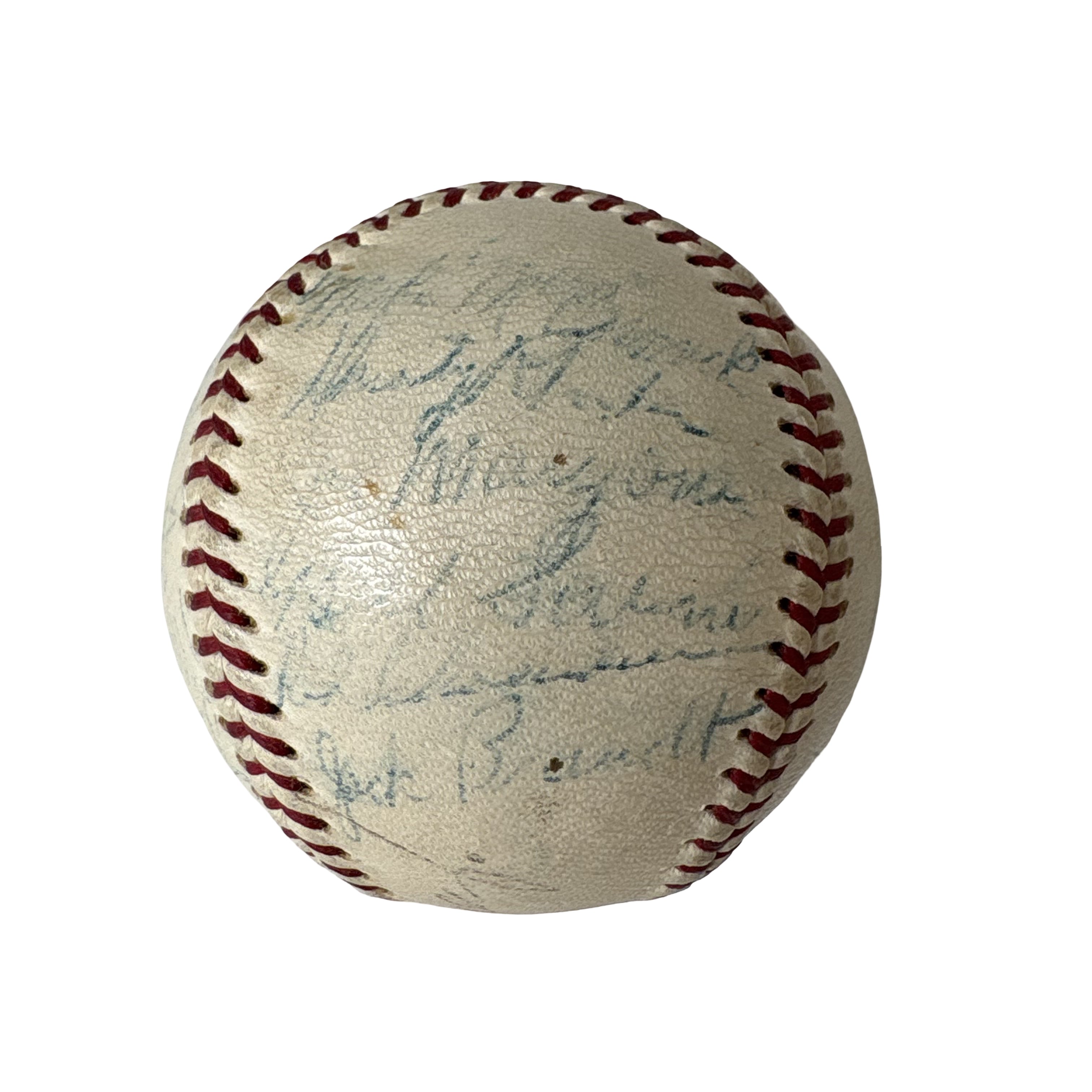 1956 New York Giants Willie Mays Team Autographed Signed Baseball AMCo LOA