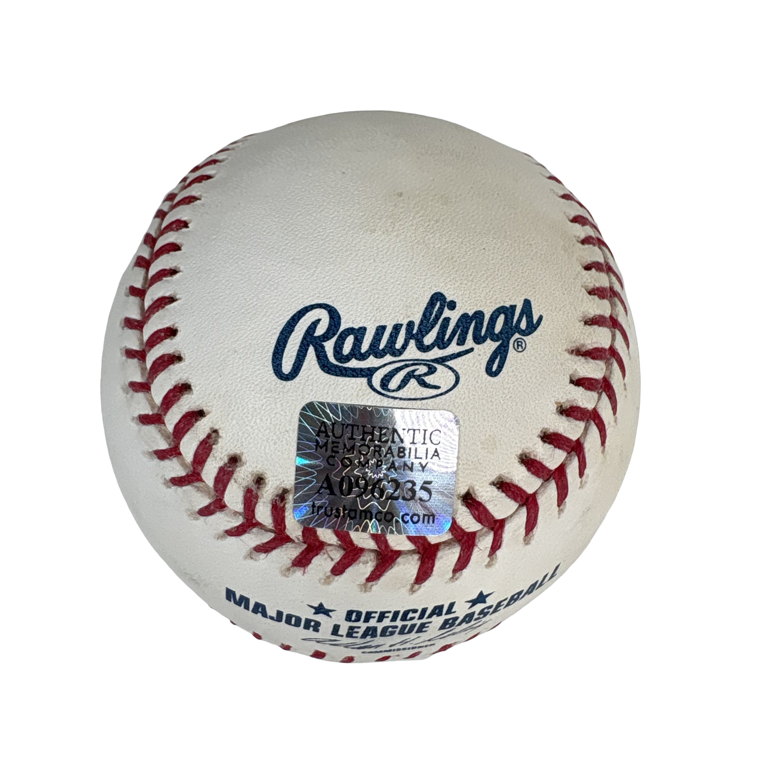 Dusty Rhodes 1954 MVP New York Giants Autographed Signed Baseball AMCo COA