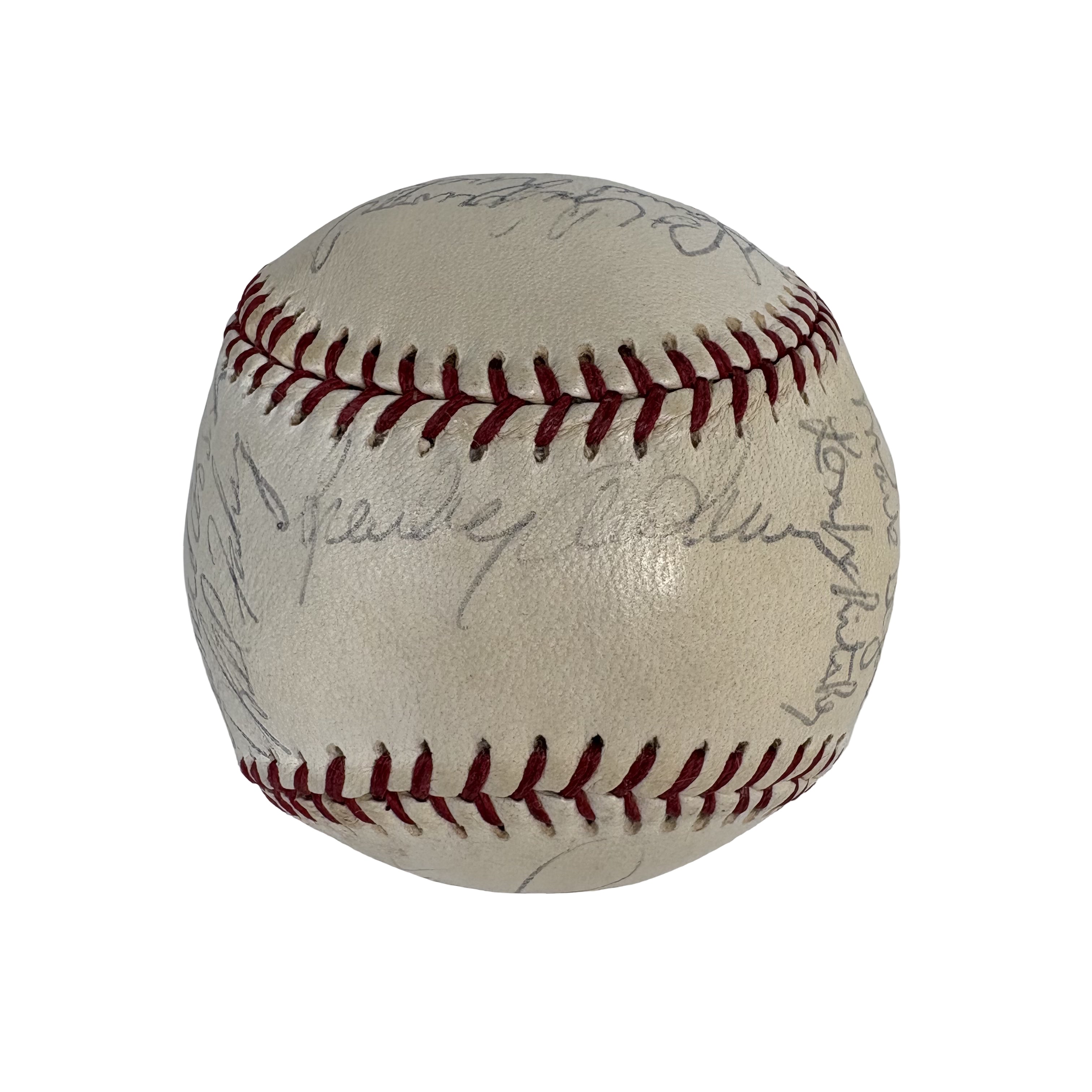 1982 Detroit Tigers Team Autographed Signed Baseball AMCo LOA