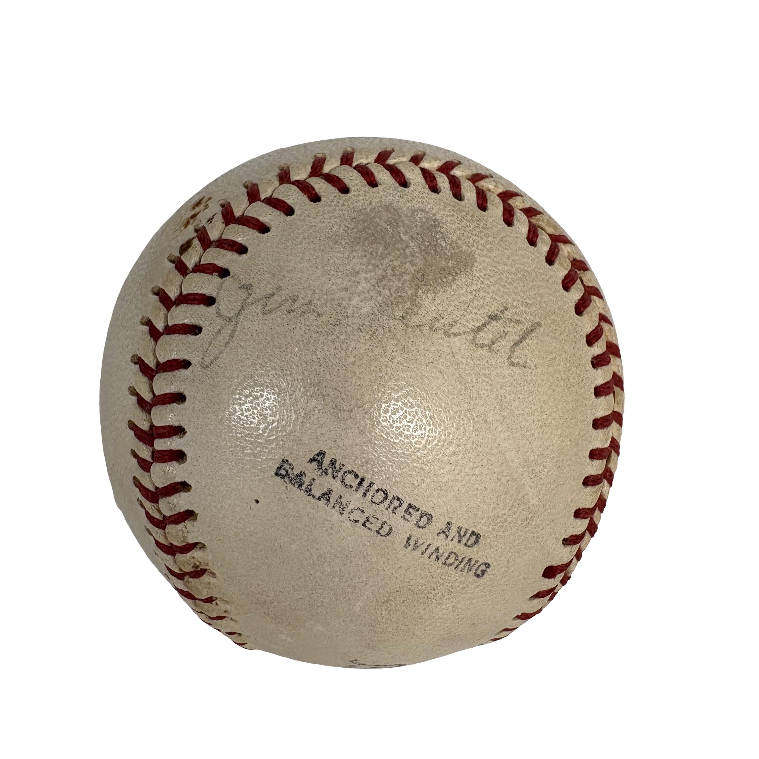 Nelson Nellie Fox Chicago White Sox Autographed Signed Baseball AMCo LOA