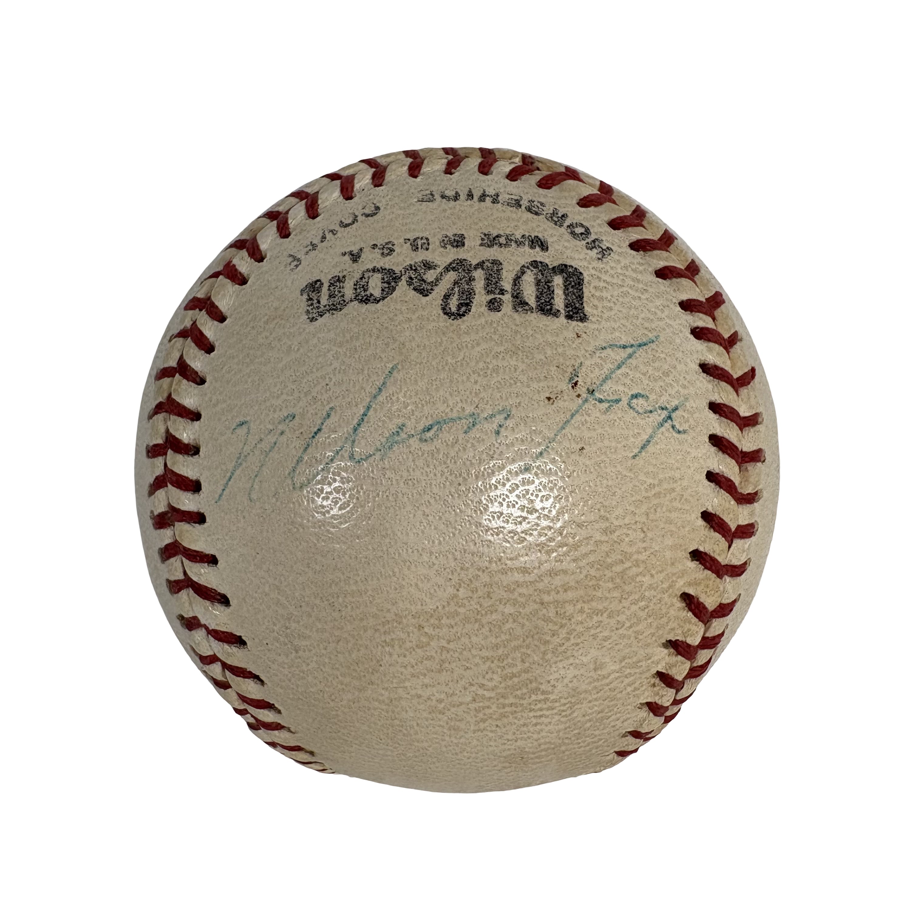 Nelson Nellie Fox Chicago White Sox Autographed Signed Baseball AMCo LOA
