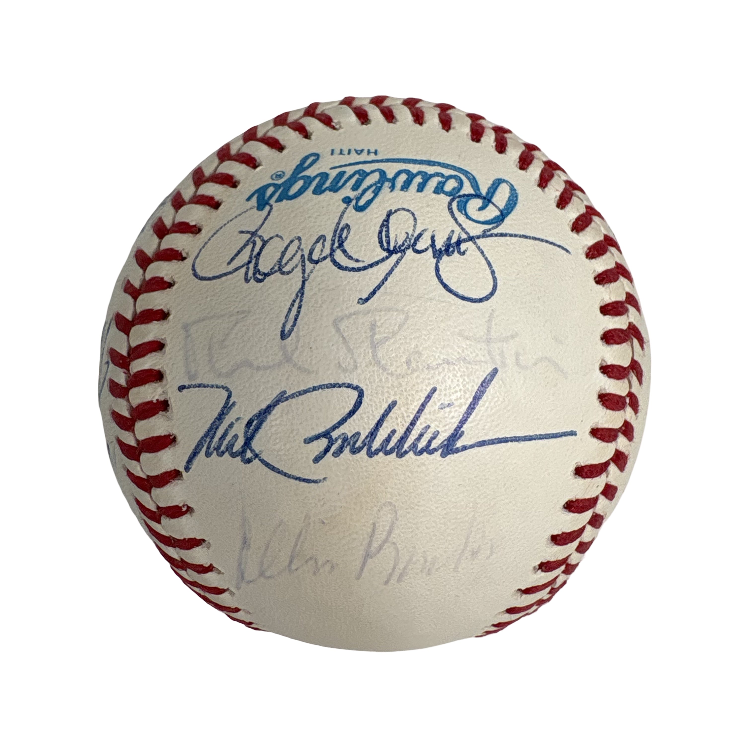 1990 Boston Red Sox Team Autographed Signed Baseball AMCo COA